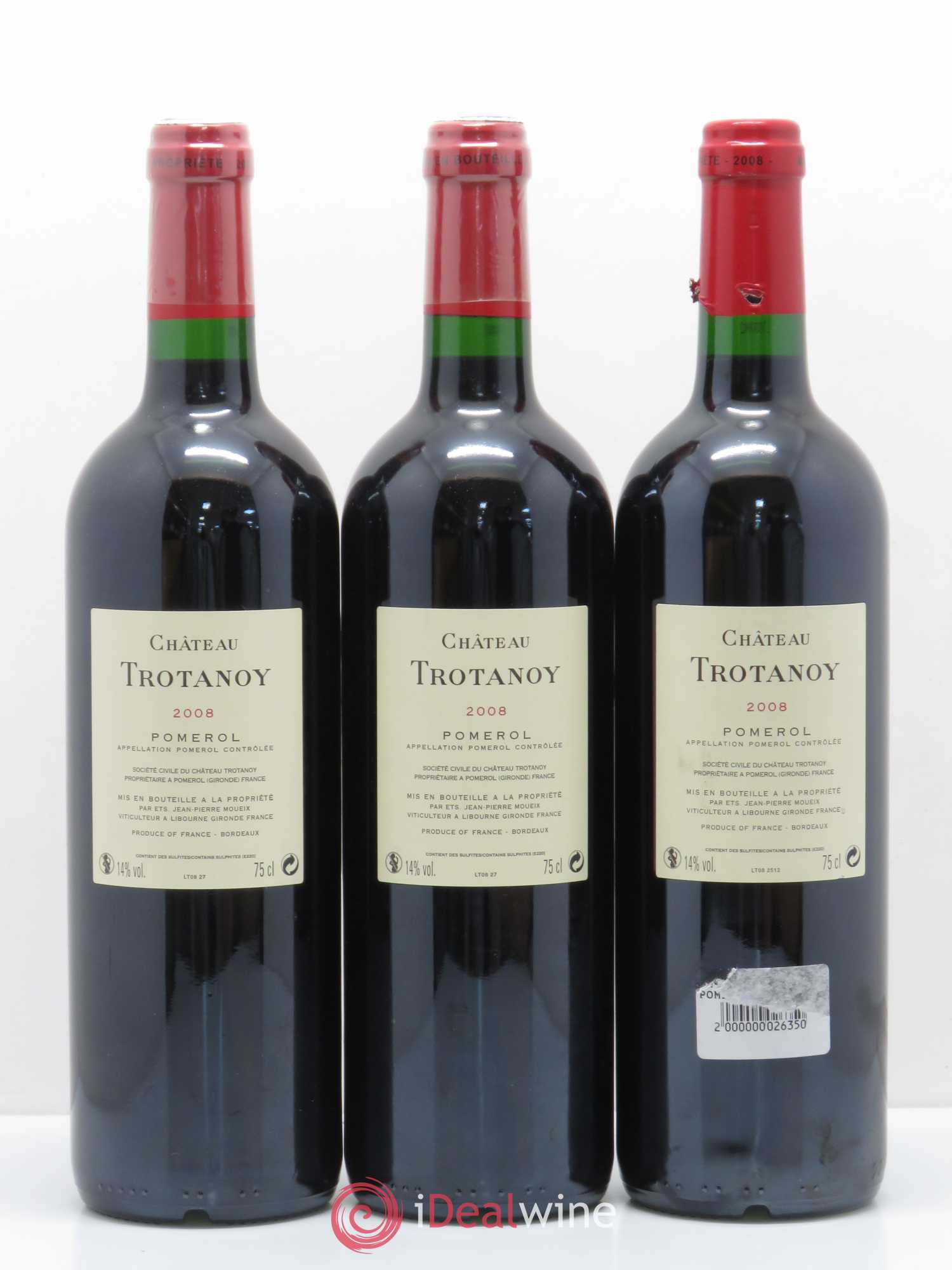 Château Trotanoy 2008 - Lot de 12 bouteilles - 4