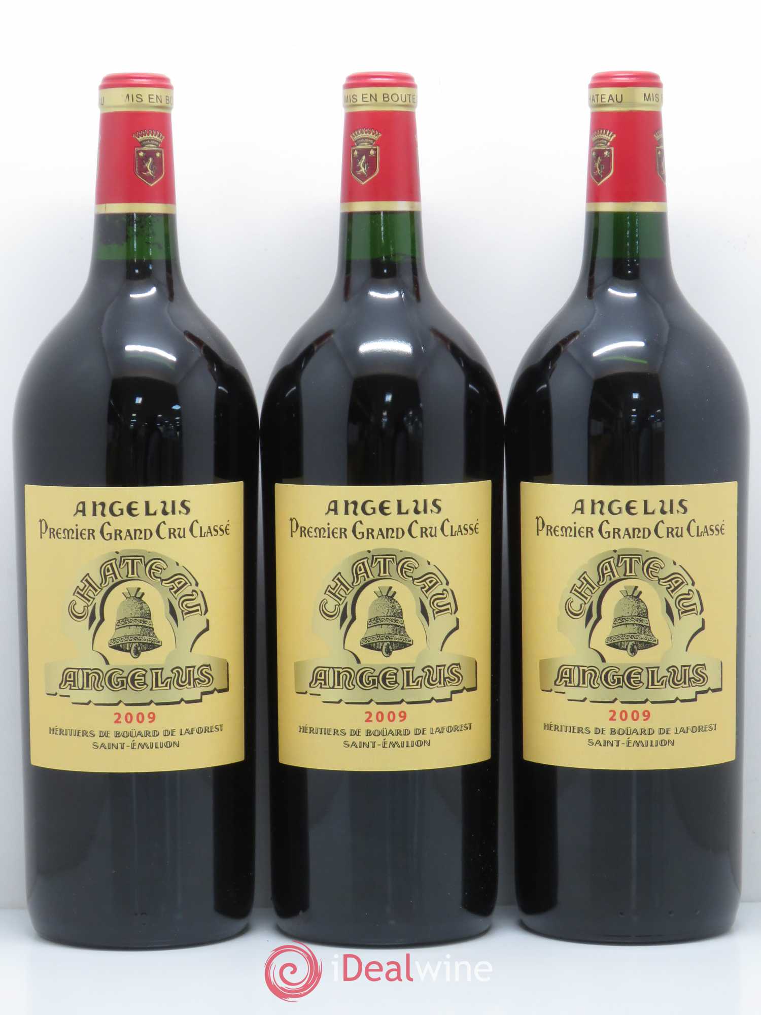 Château Angélus 1er Grand Cru Classé A 2009 - Lot de 6 magnums - 1