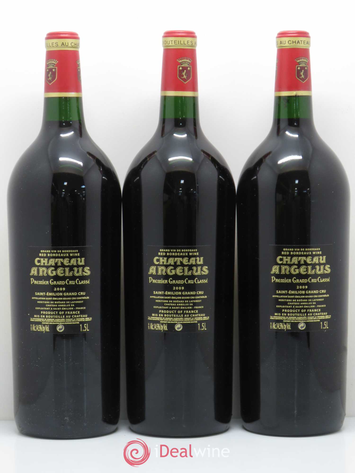 Château Angélus 1er Grand Cru Classé A 2009 - Lot de 6 magnums - 4
