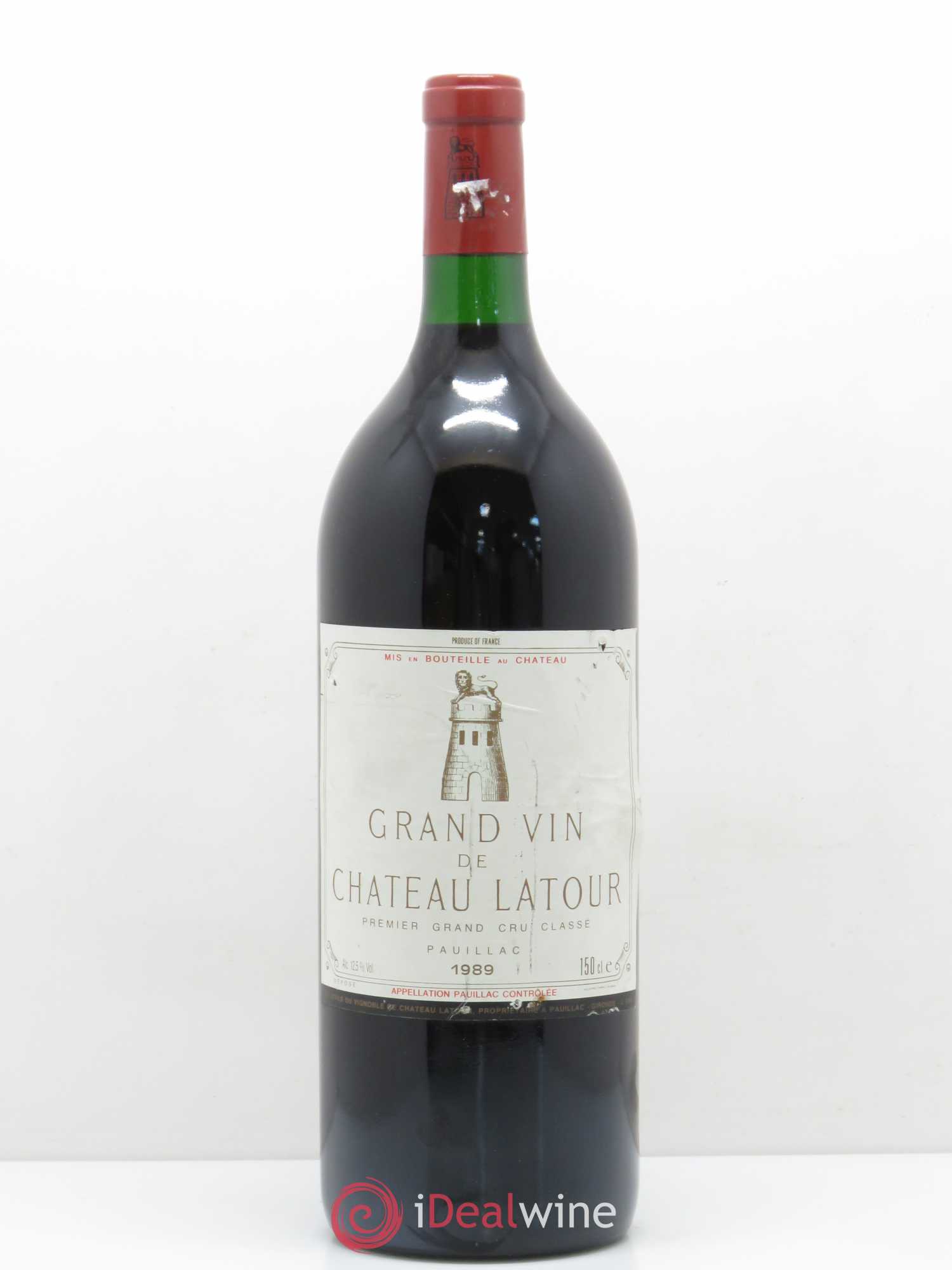Château Latour 1er Grand Cru Classé 1989 - Lot de 1 magnum - 0
