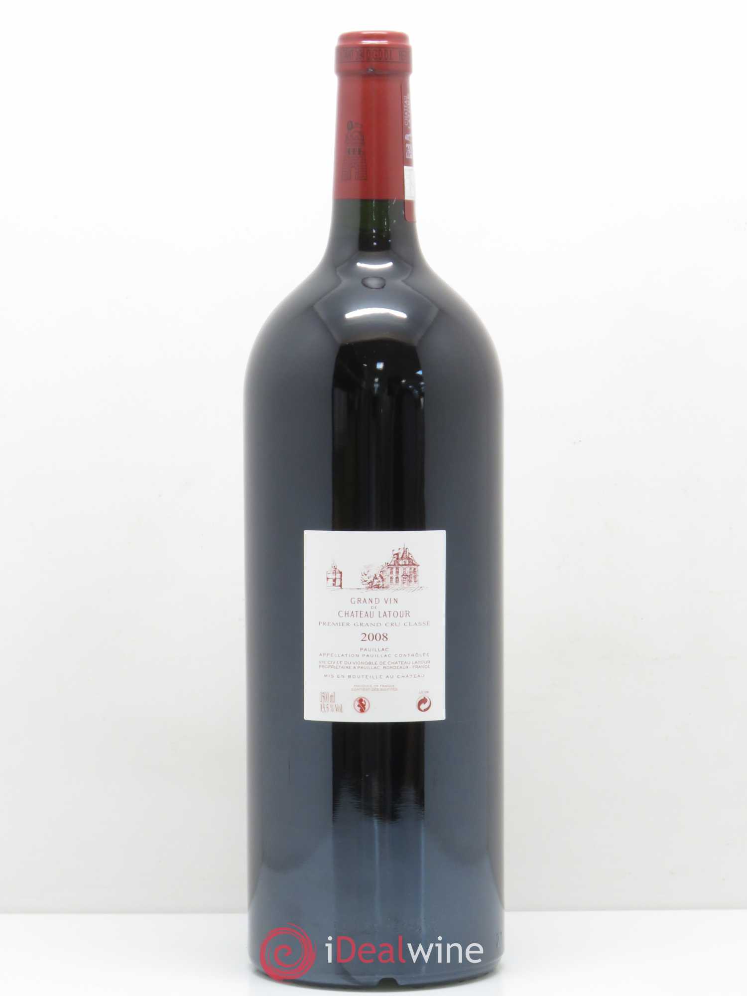 Château Latour 1er Grand Cru Classé 2008 - Lot de 1 magnum - 1