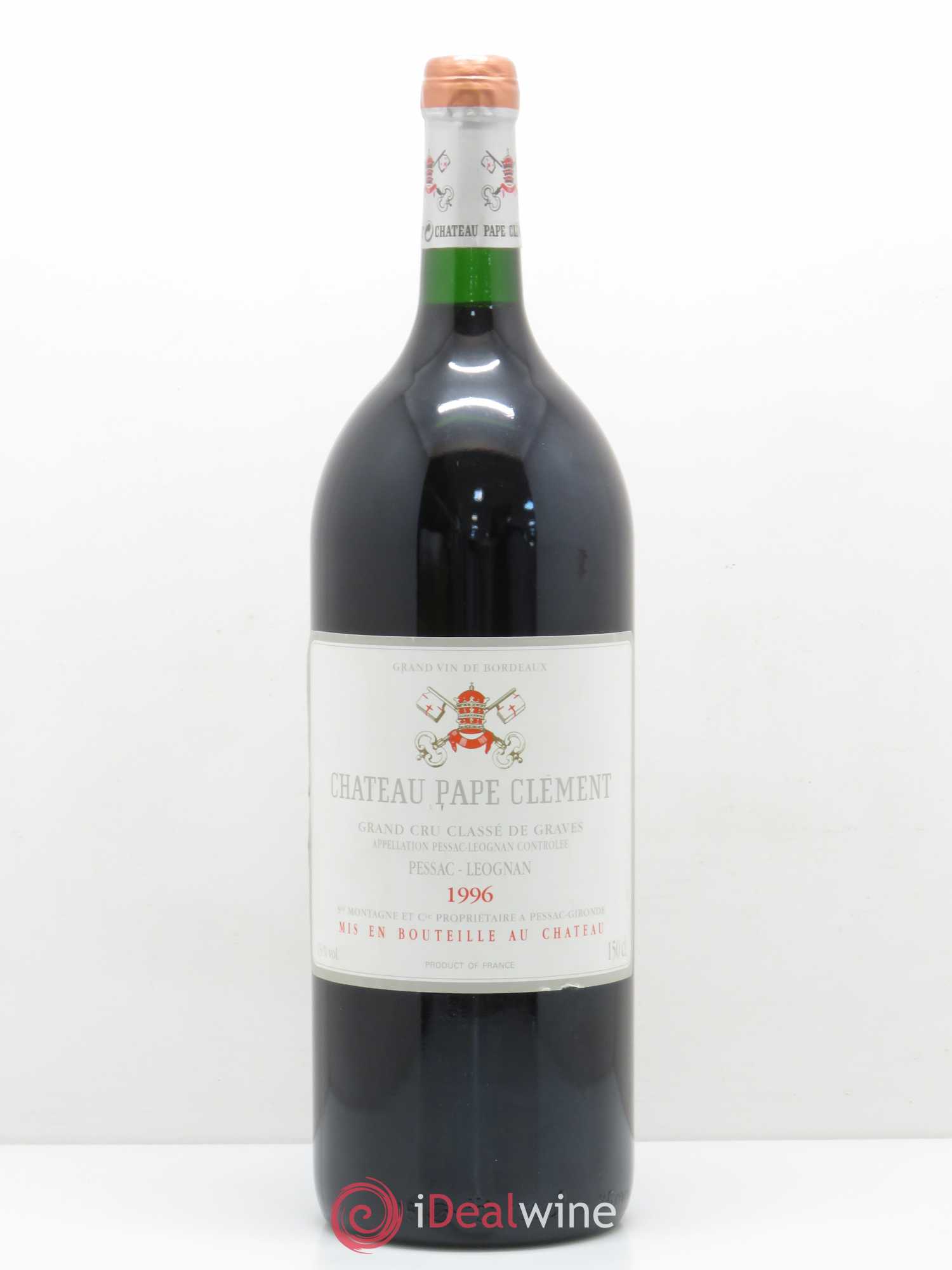 Château Pape Clément Cru Classé de Graves 1996 - Lot de 1 magnum - 0