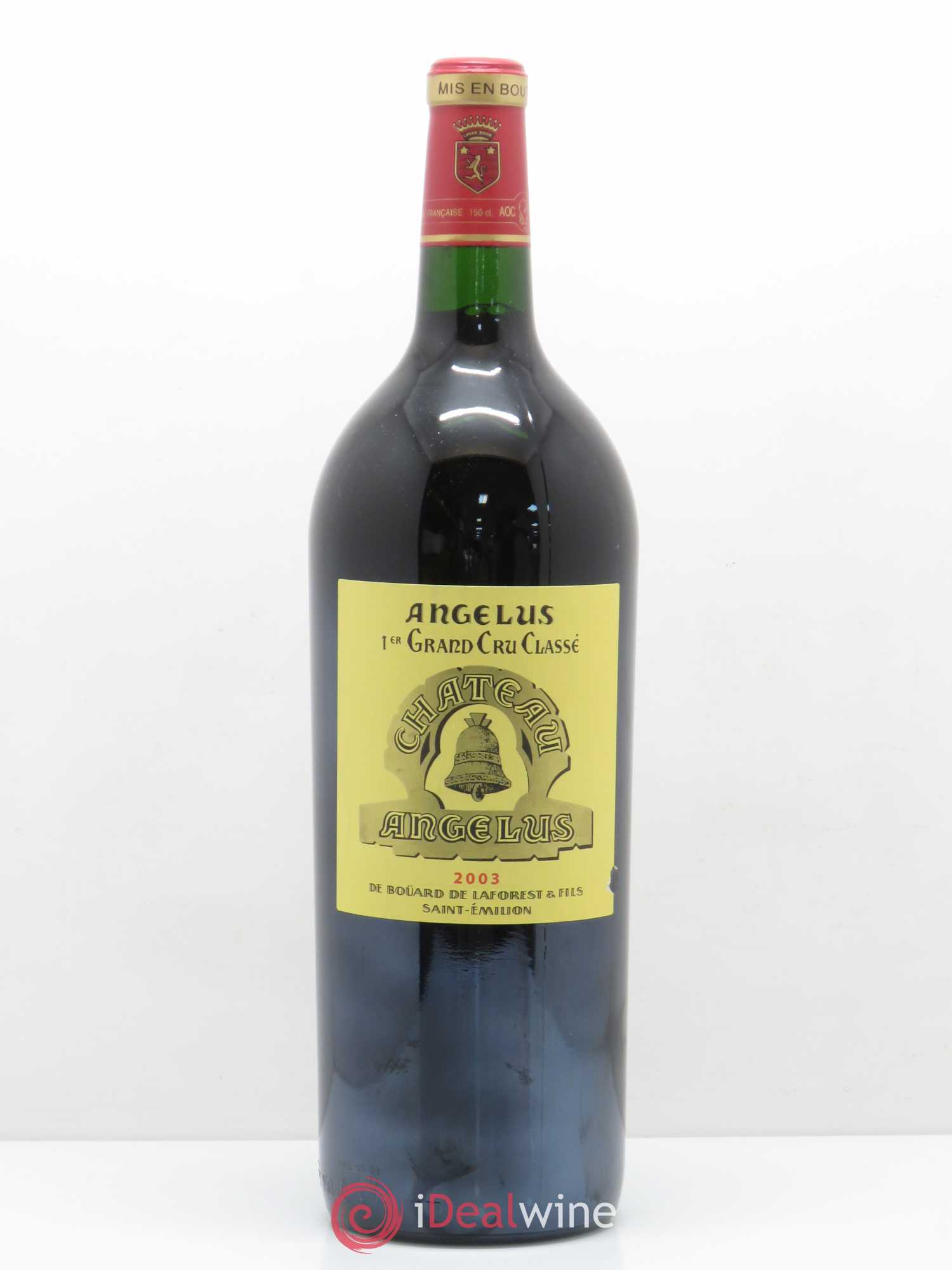 Château Angélus 1er Grand Cru Classé A 2003 - Lot de 1 magnum - 0