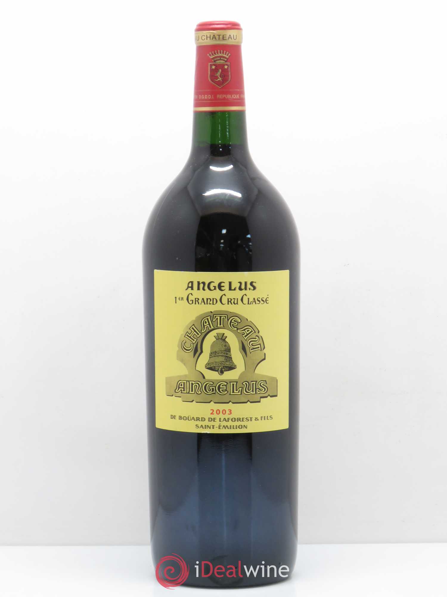 Château Angélus 1er Grand Cru Classé A 2003 - Lot de 1 magnum - 0