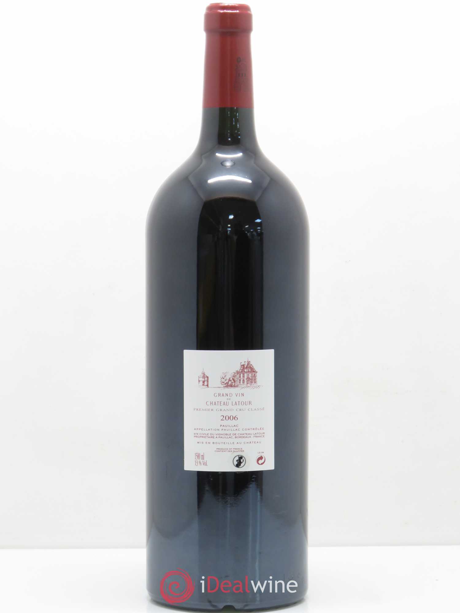 Château Latour 1er Grand Cru Classé 2006 - Lot de 1 magnum - 1