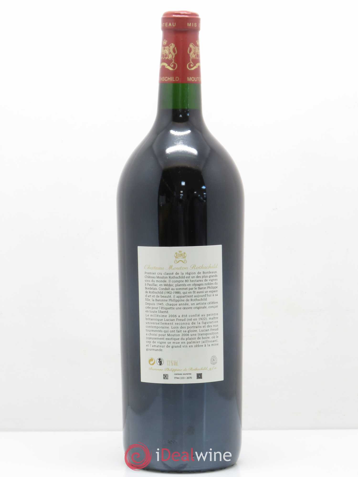 Château Mouton Rothschild 1er Grand Cru Classé 2006 - Lot de 1 magnum - 1