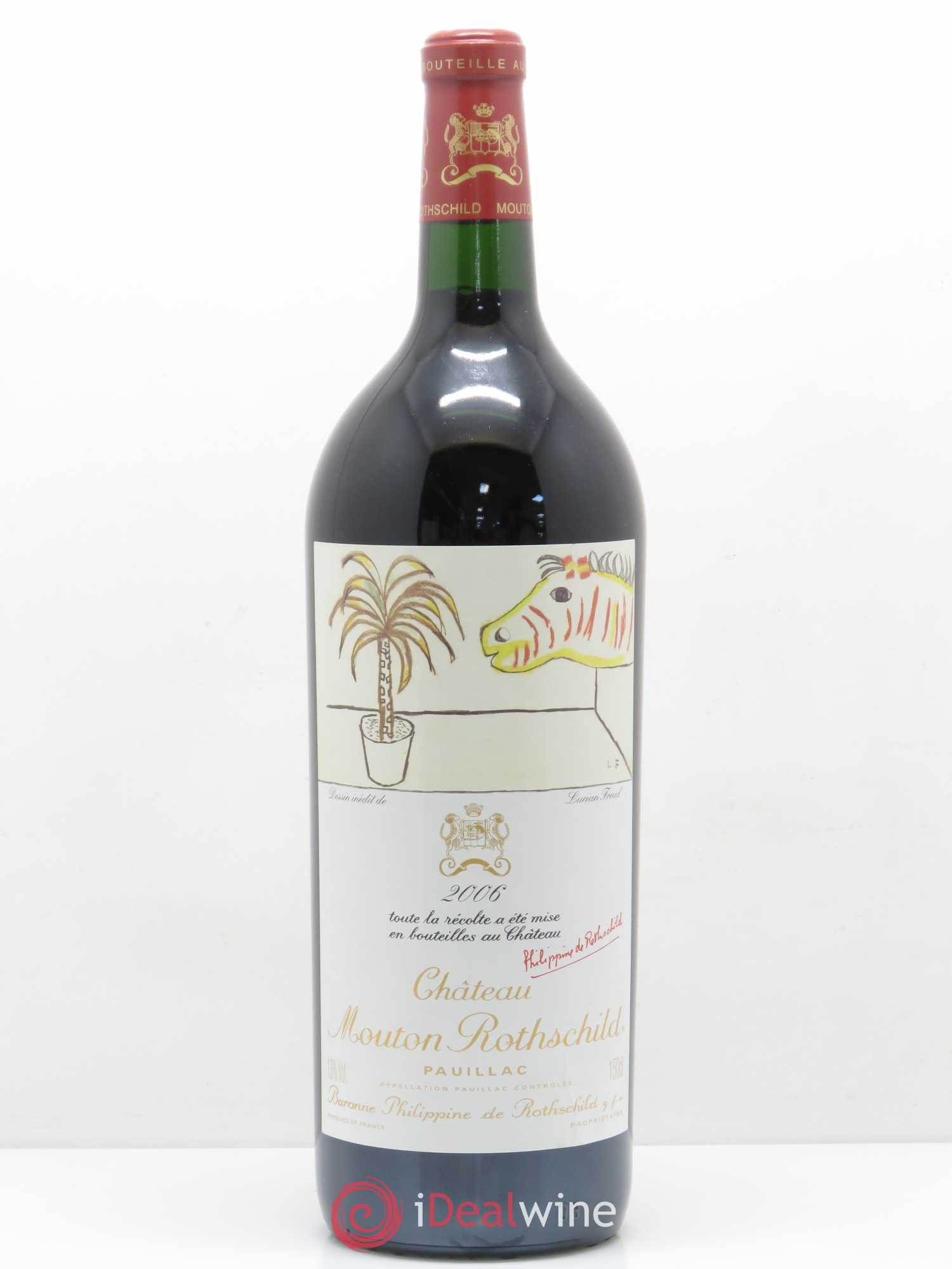 Château Mouton Rothschild 1er Grand Cru Classé 2006 - Lot de 1 magnum - 0