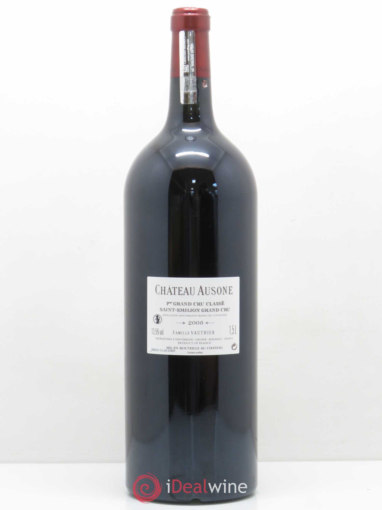 Château Ausone 1er Grand Cru Classé A 2008 - Lot de 1 magnum - 1