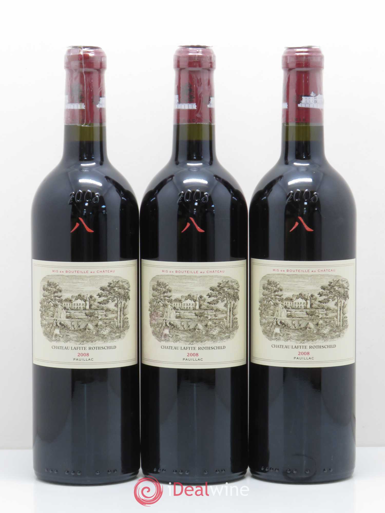 Château Lafite Rothschild 1er Grand Cru Classé 2008 - Lot de 6 bouteilles - 3