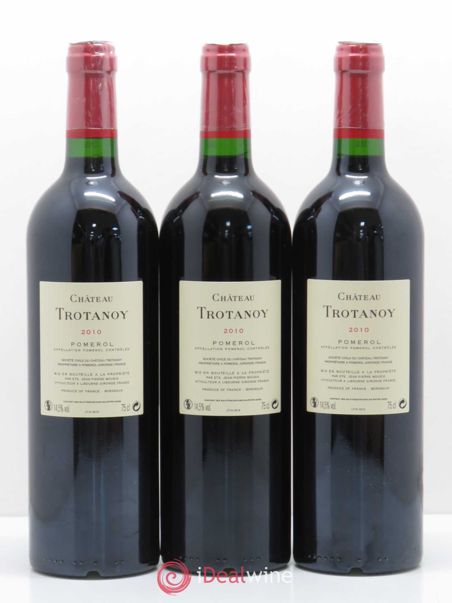 Château Trotanoy 2010 - Lot de 6 bouteilles - 2