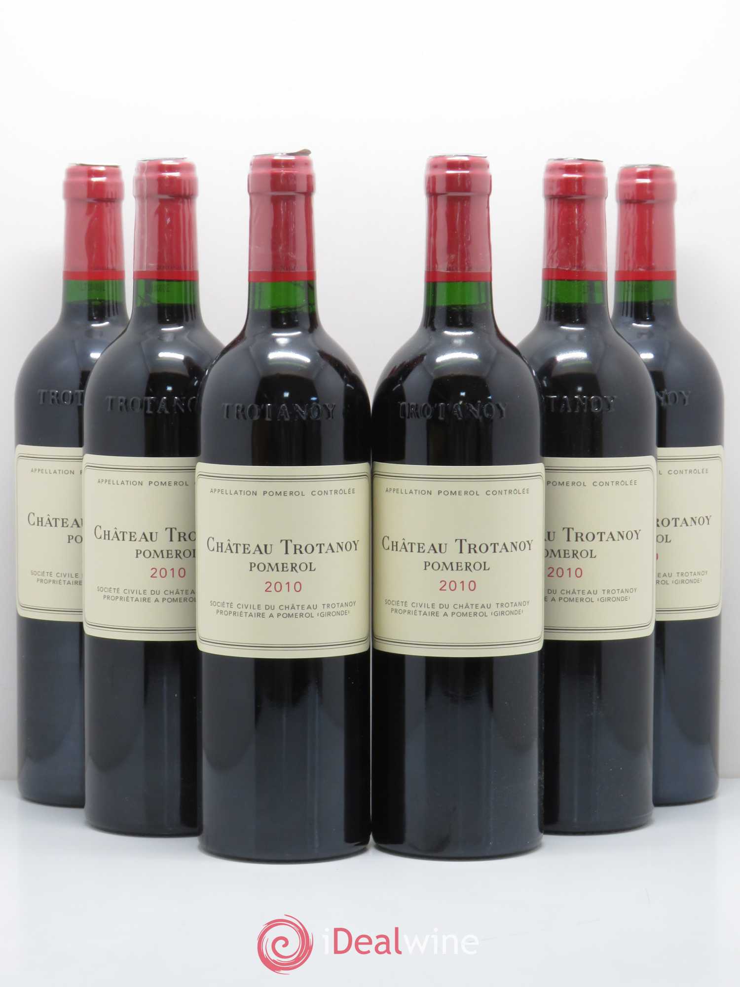 Château Trotanoy 2010 - Lot de 6 bouteilles - 0