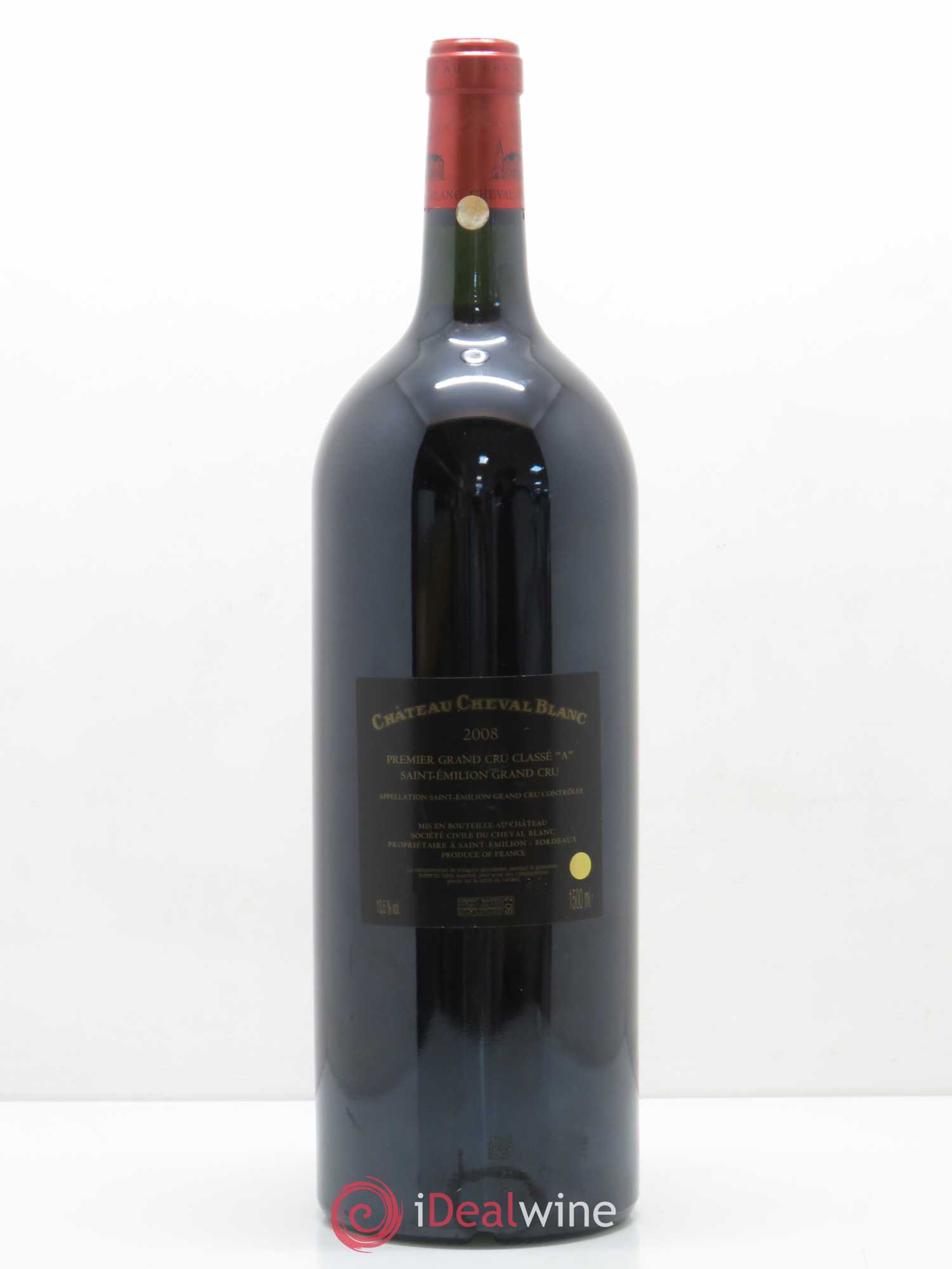 Château Cheval Blanc 1er Grand Cru Classé A 2008 - Lot de 1 magnum - 1