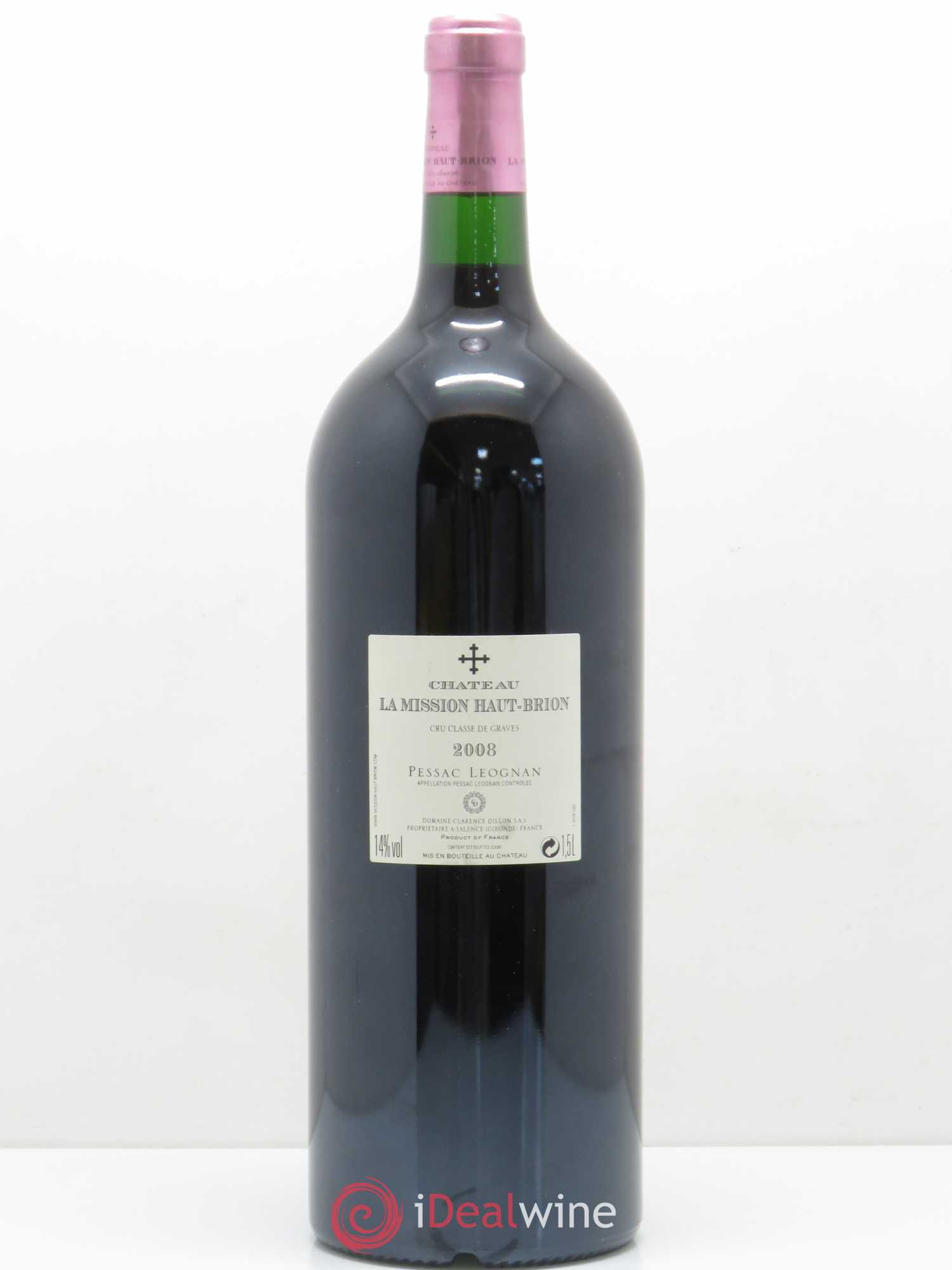 Château la Mission Haut-Brion Cru Classé de Graves 2008 - Lot de 1 magnum - 1