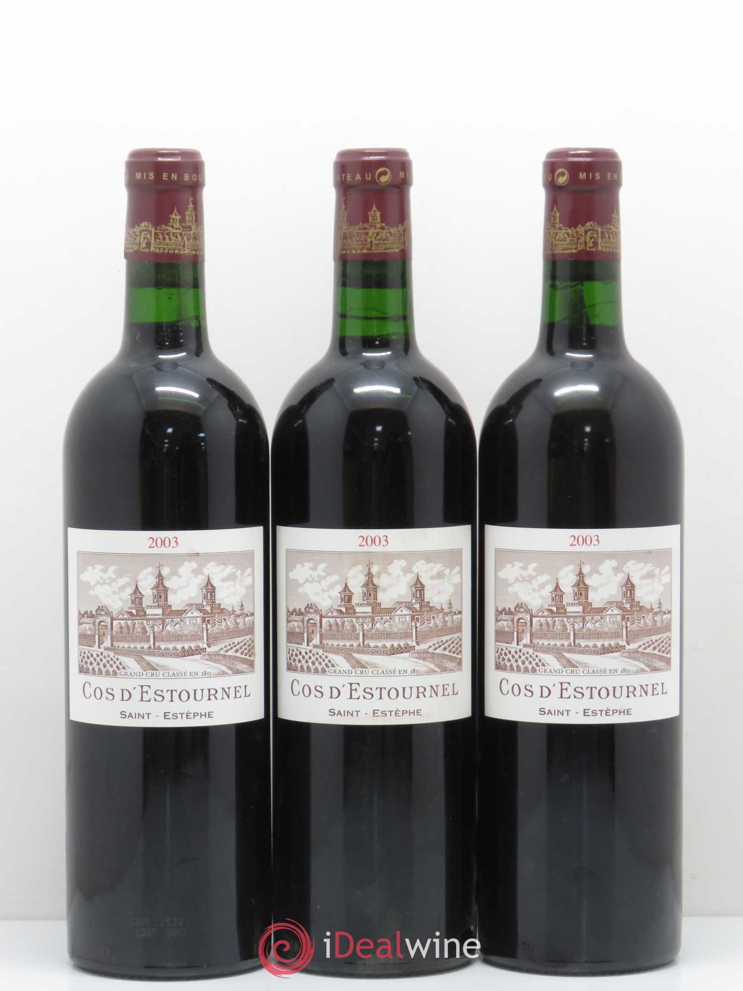 Cos d'Estournel 2ème Grand Cru Classé 2003 - Lot de 6 bouteilles - 1
