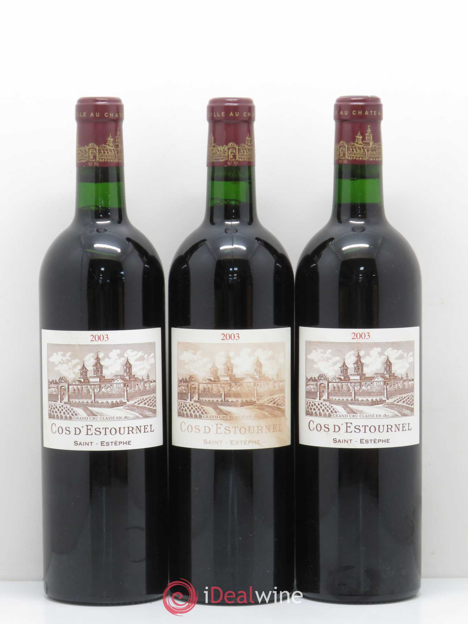 Cos d'Estournel 2ème Grand Cru Classé 2003 - Lot de 6 bouteilles - 1