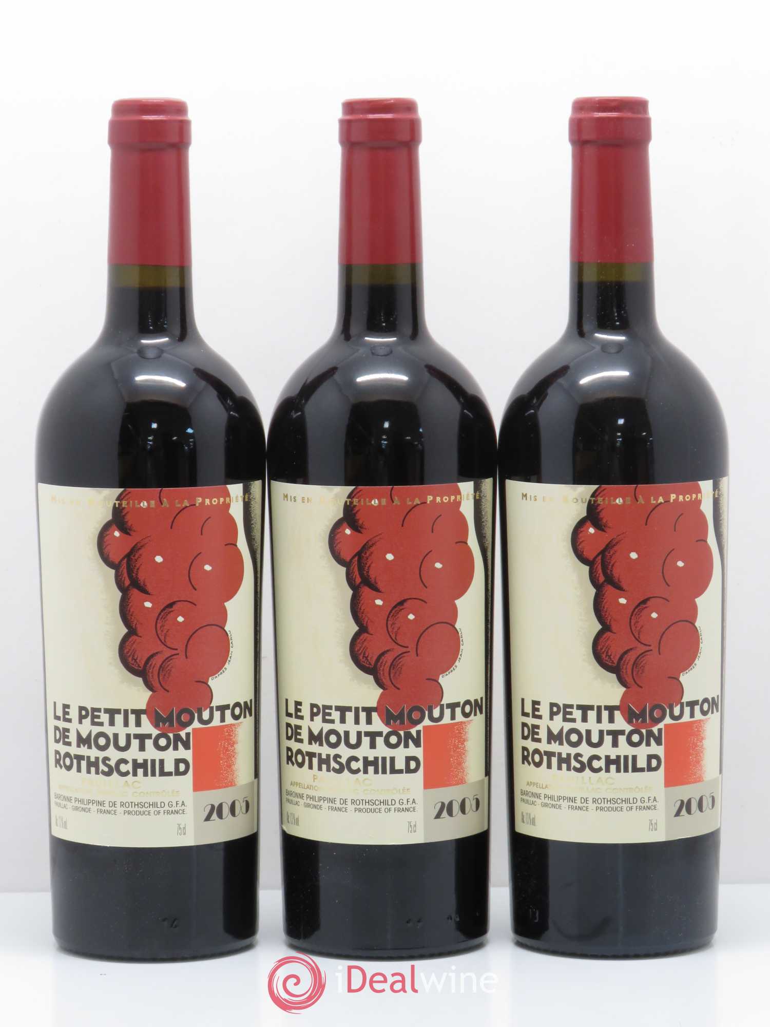 Petit Mouton Second Vin 2005 - Lot de 6 bouteilles - 2