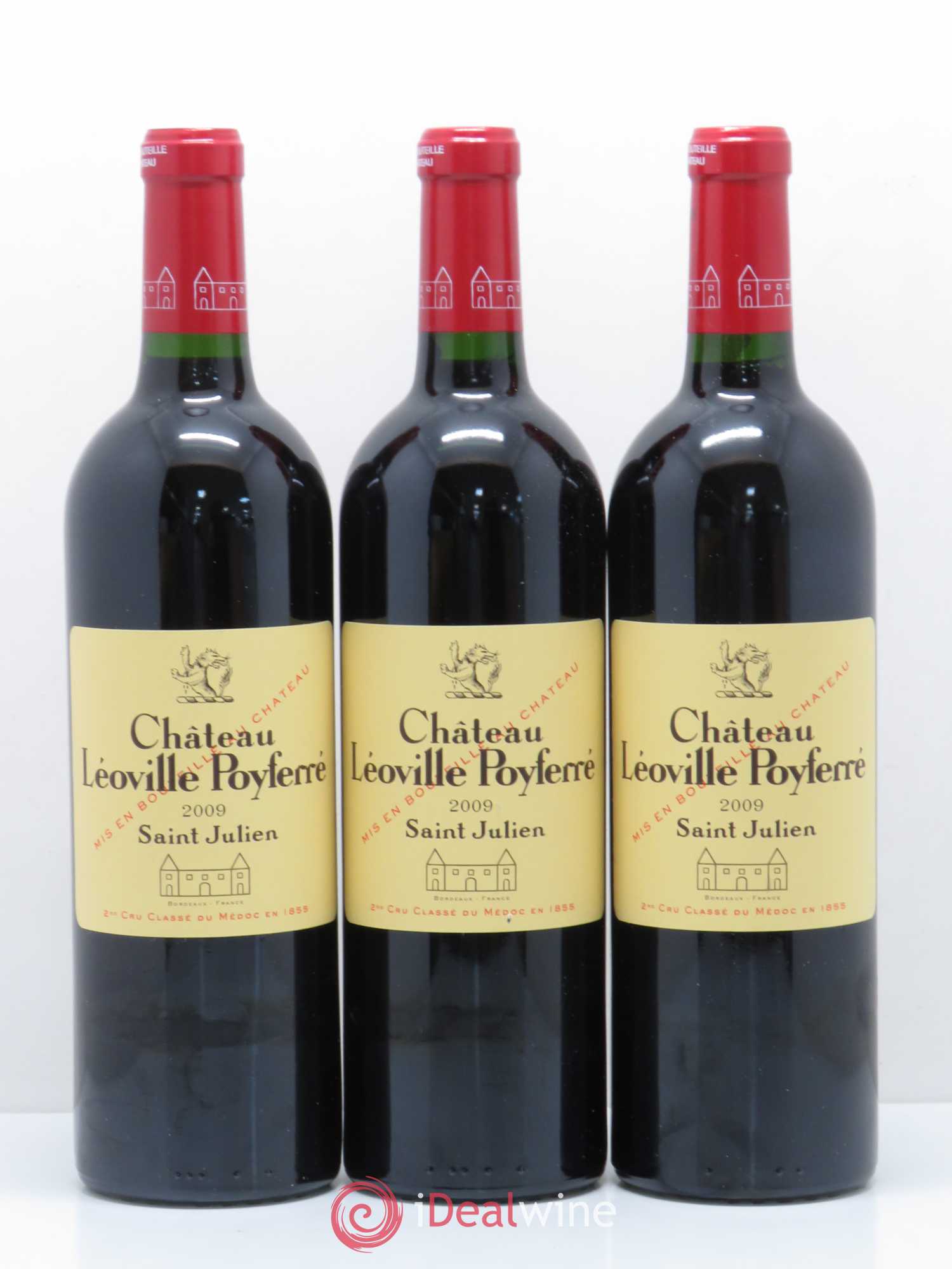 Château Léoville Poyferré 2ème Grand Cru Classé 2009 - Lot de 6 bouteilles - 2