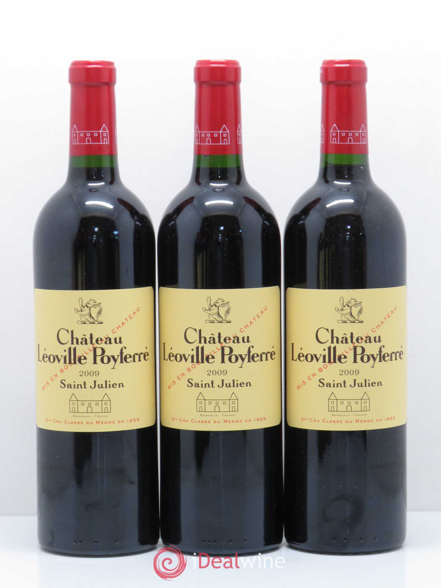 Château Léoville Poyferré 2ème Grand Cru Classé 2009 - Lotto di 6 bottiglie - 1