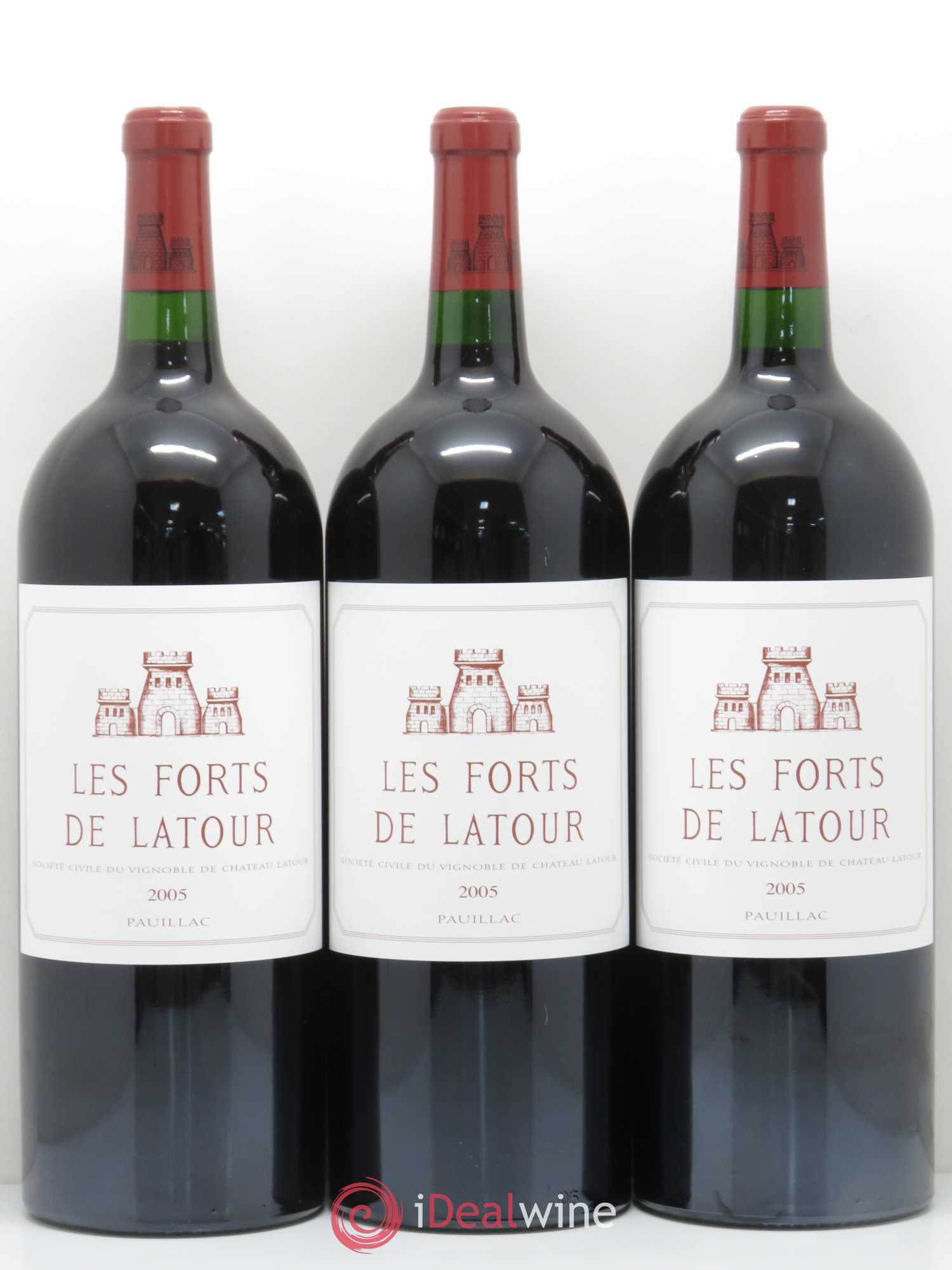 Les Forts de Latour Second Vin 2005 - Lot de 6 magnums - 1