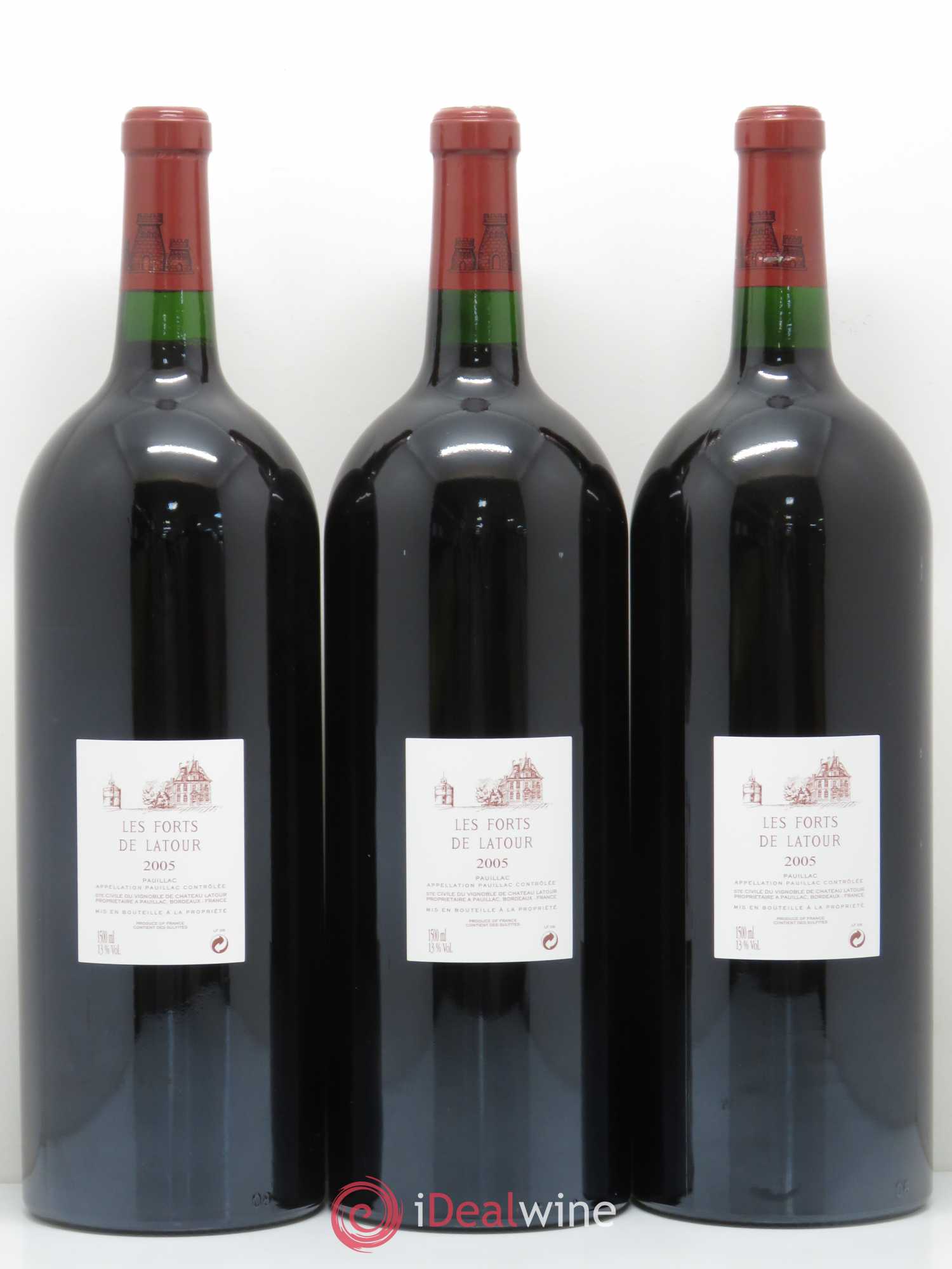 Les Forts de Latour Second Vin 2005 - Lot de 6 magnums - 2