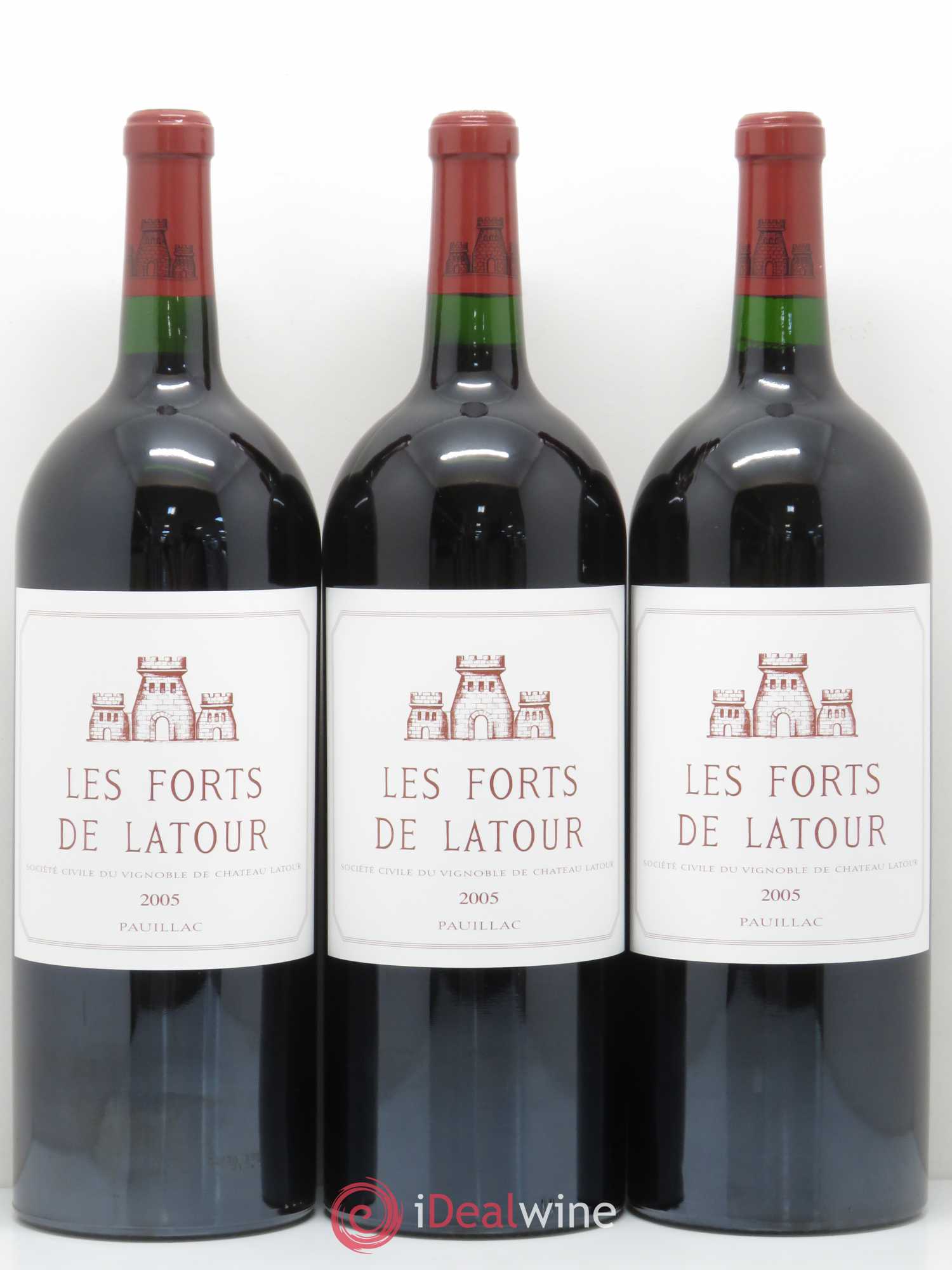 Les Forts de Latour Second Vin 2005 - Lot de 6 magnums - 3
