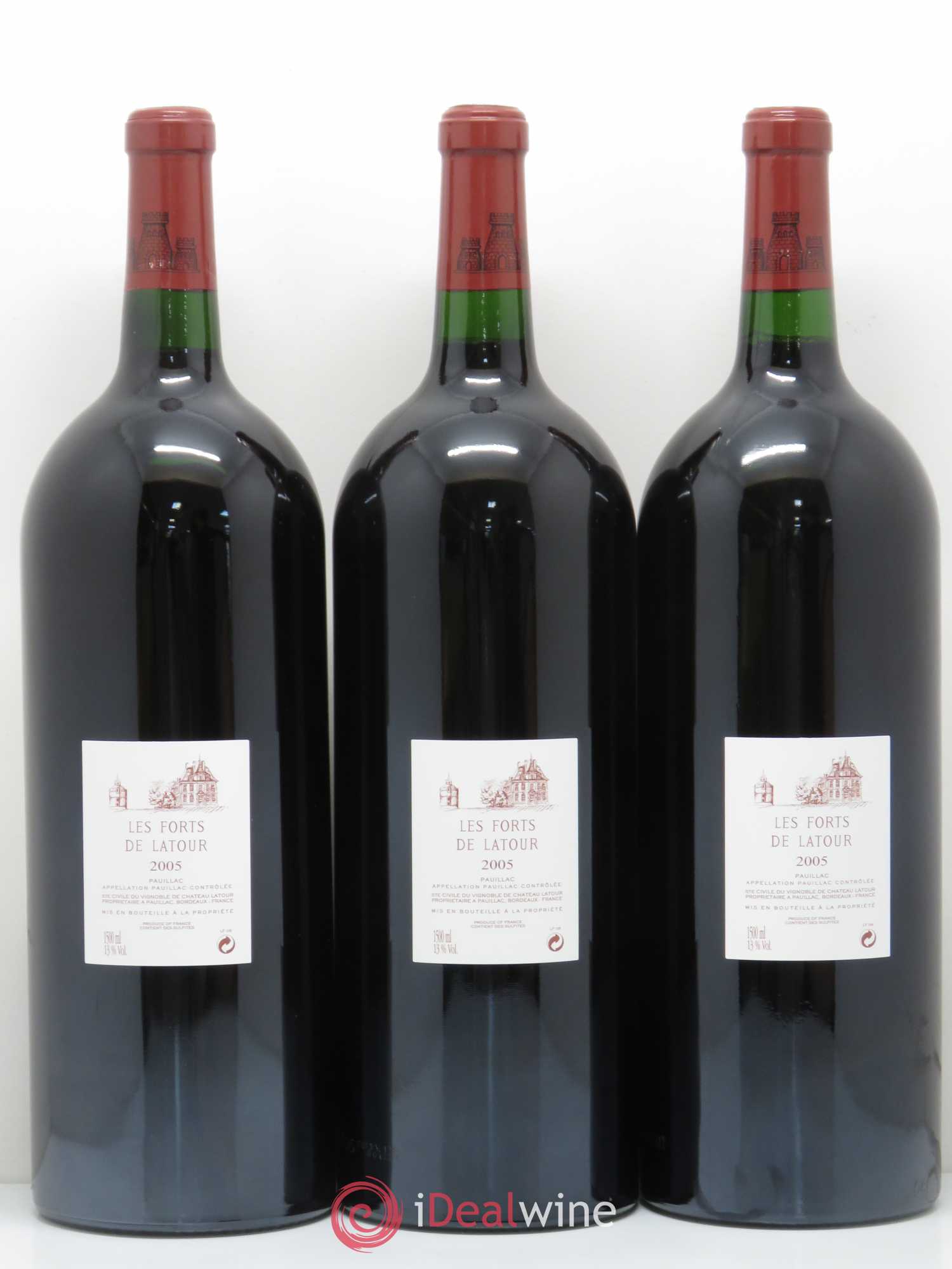 Les Forts de Latour Second Vin 2005 - Lot de 6 magnums - 4