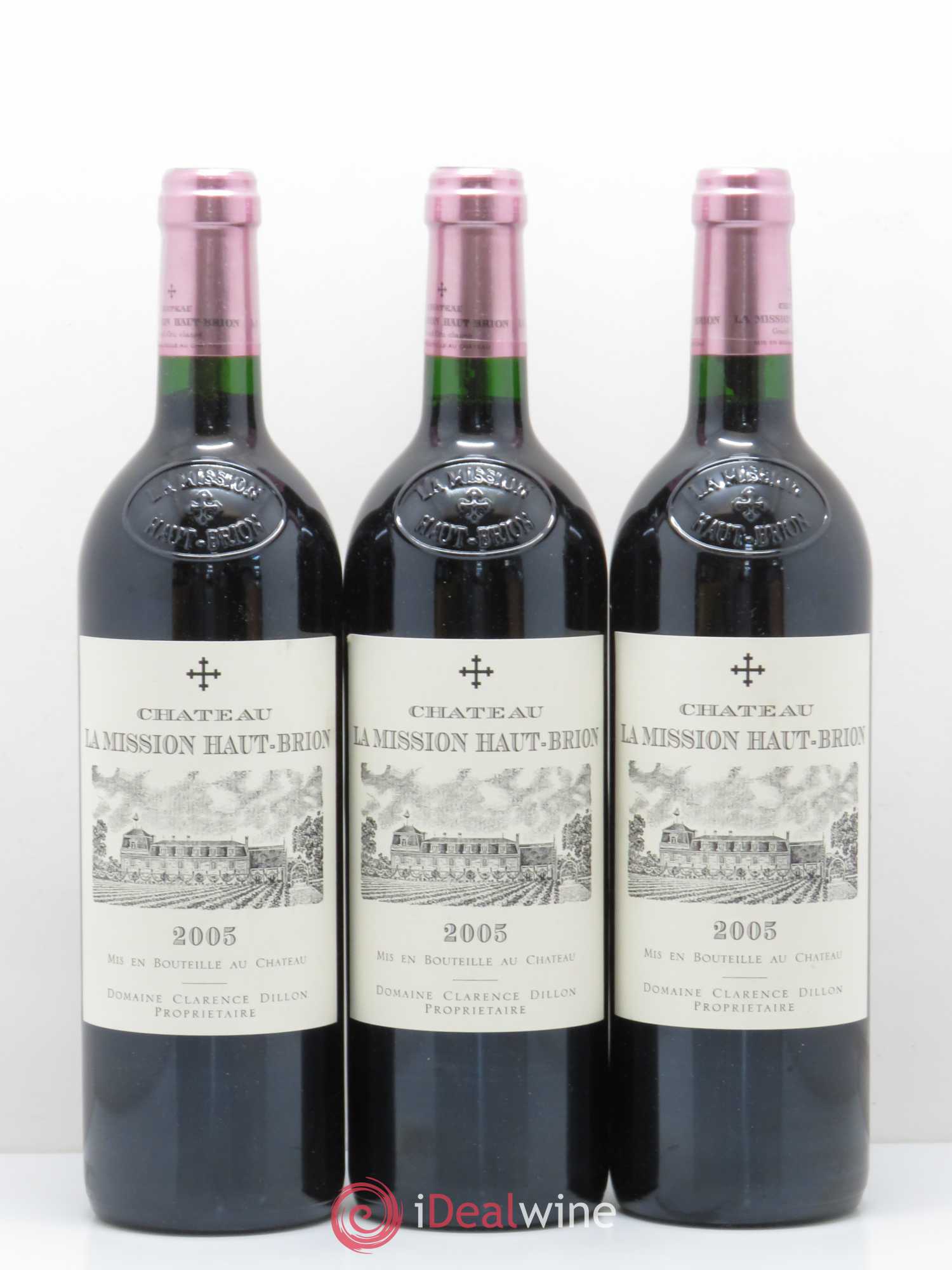 Château la Mission Haut-Brion Cru Classé de Graves 2005 - Lot de 6 bouteilles - 1