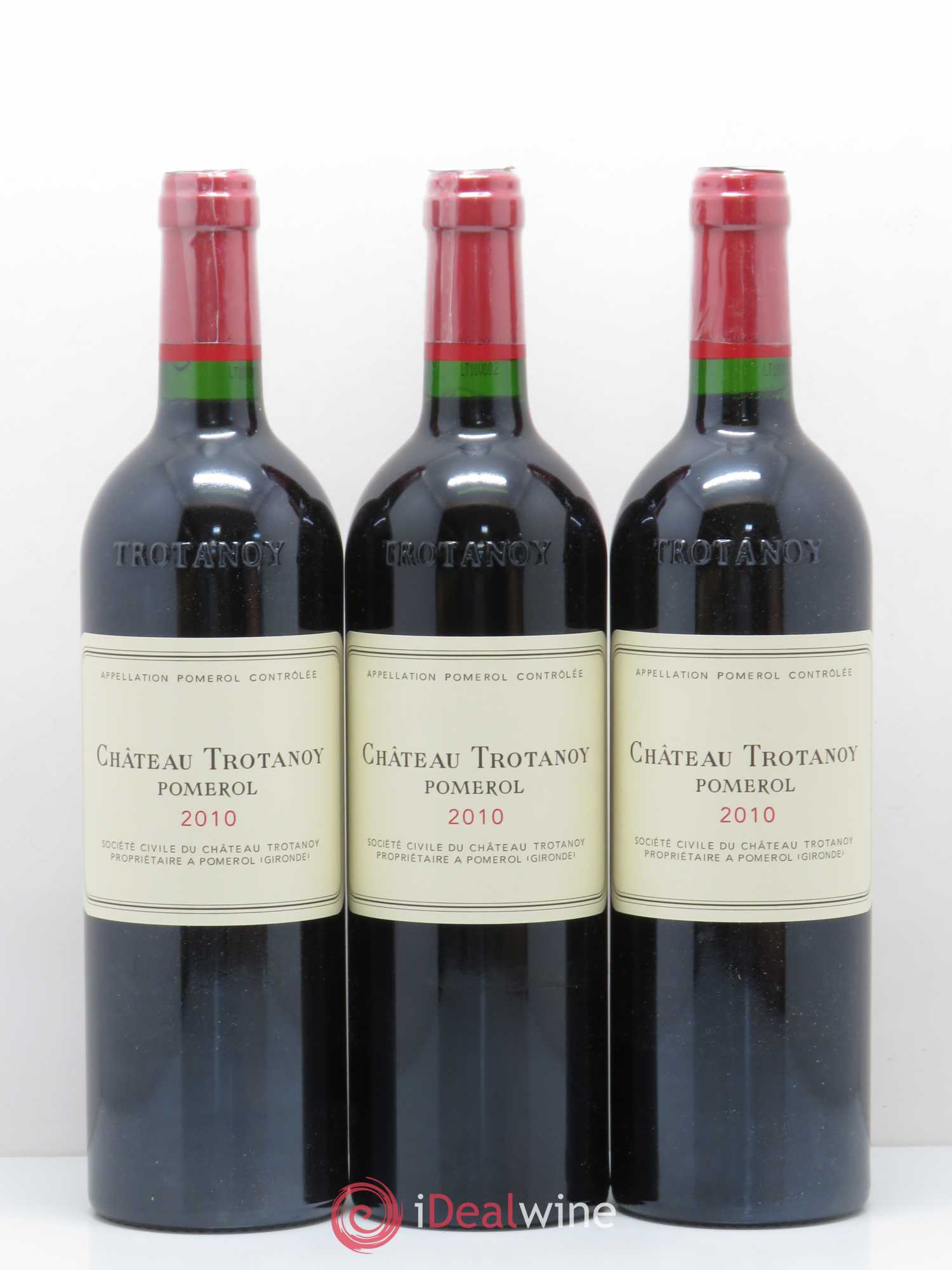 Château Trotanoy 2010 - Lot de 6 bouteilles - 1