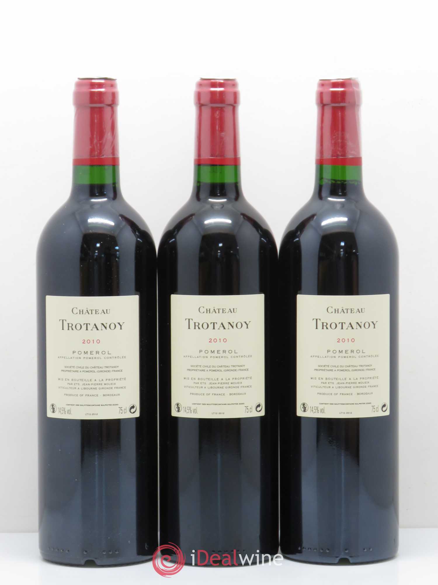 Château Trotanoy 2010 - Lot de 6 bouteilles - 2