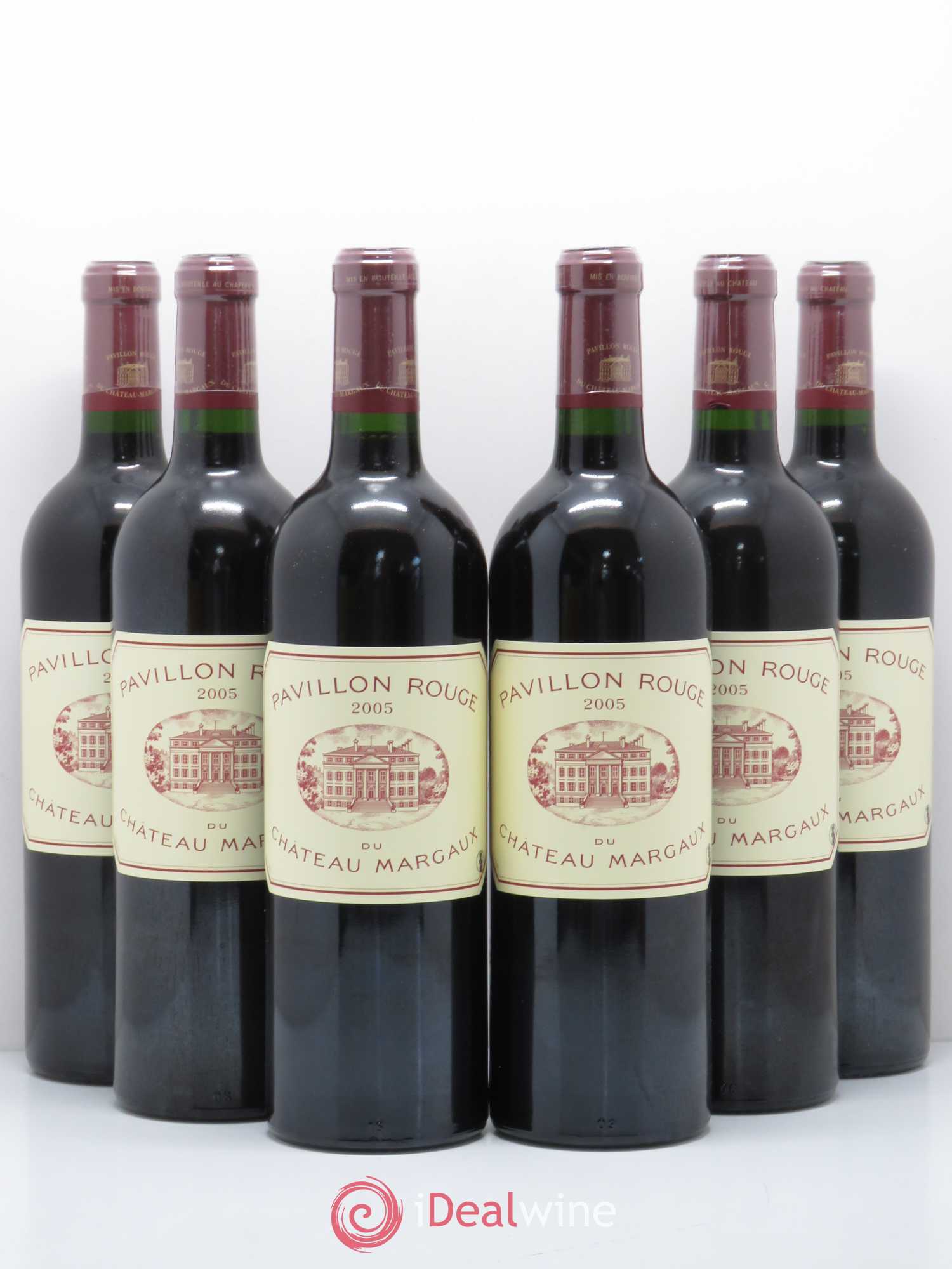 Pavillon Rouge du Château Margaux Second Vin 2005 - Lot de 6 bouteilles - 0