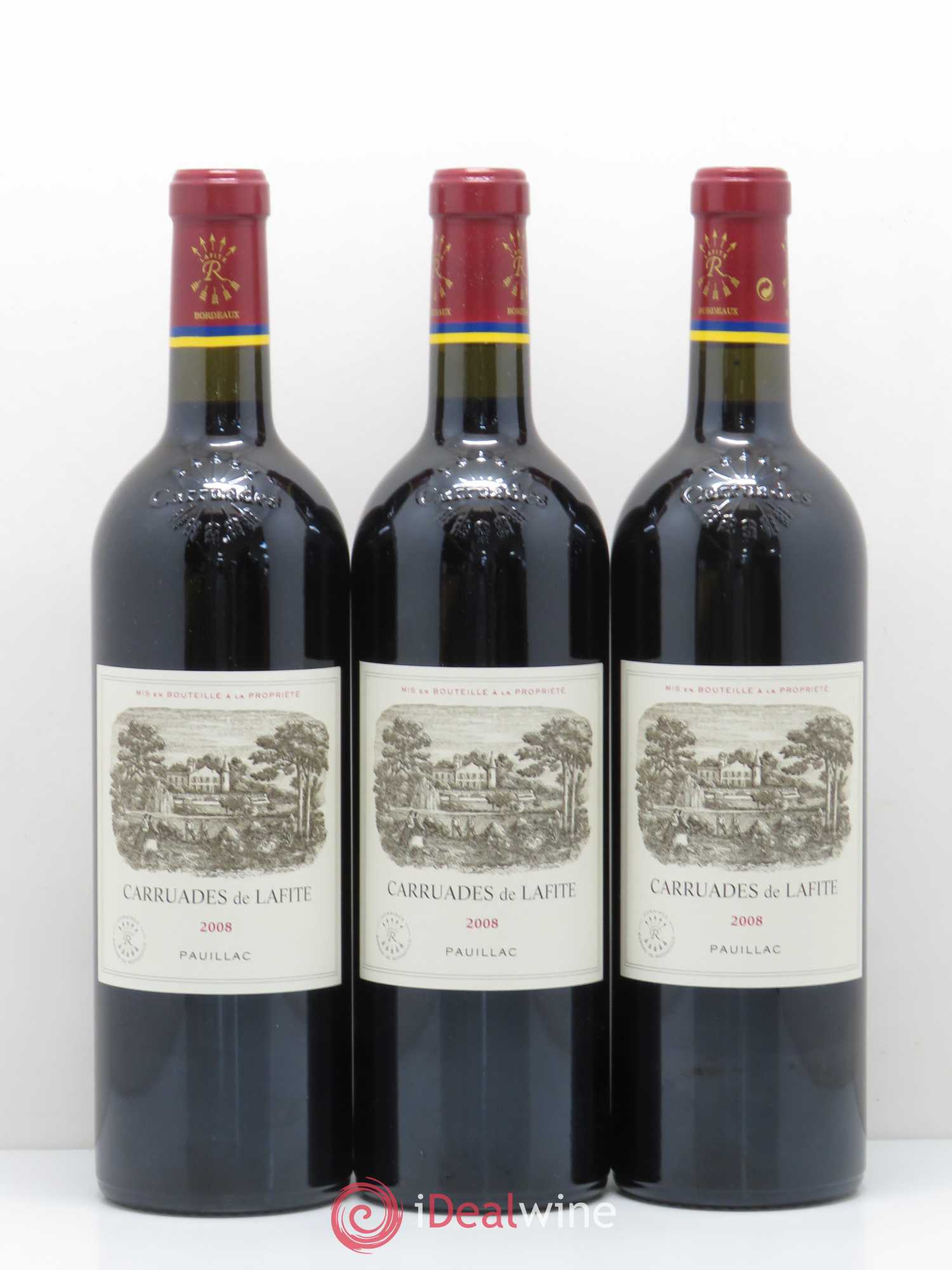 Carruades de Lafite Rothschild Second Vin 2008 - Lot de 6 bouteilles - 2