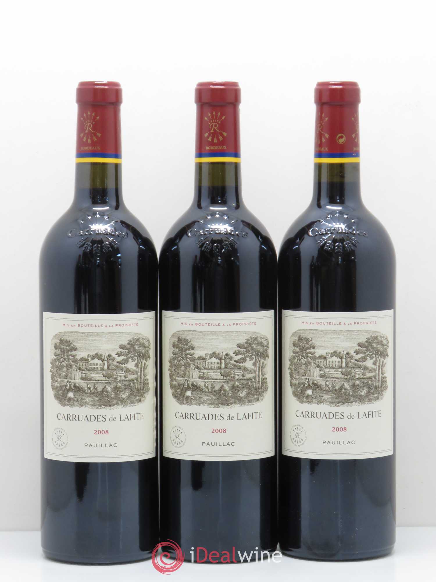 Carruades de Lafite Rothschild Second Vin 2008 - Lot de 6 bouteilles - 1