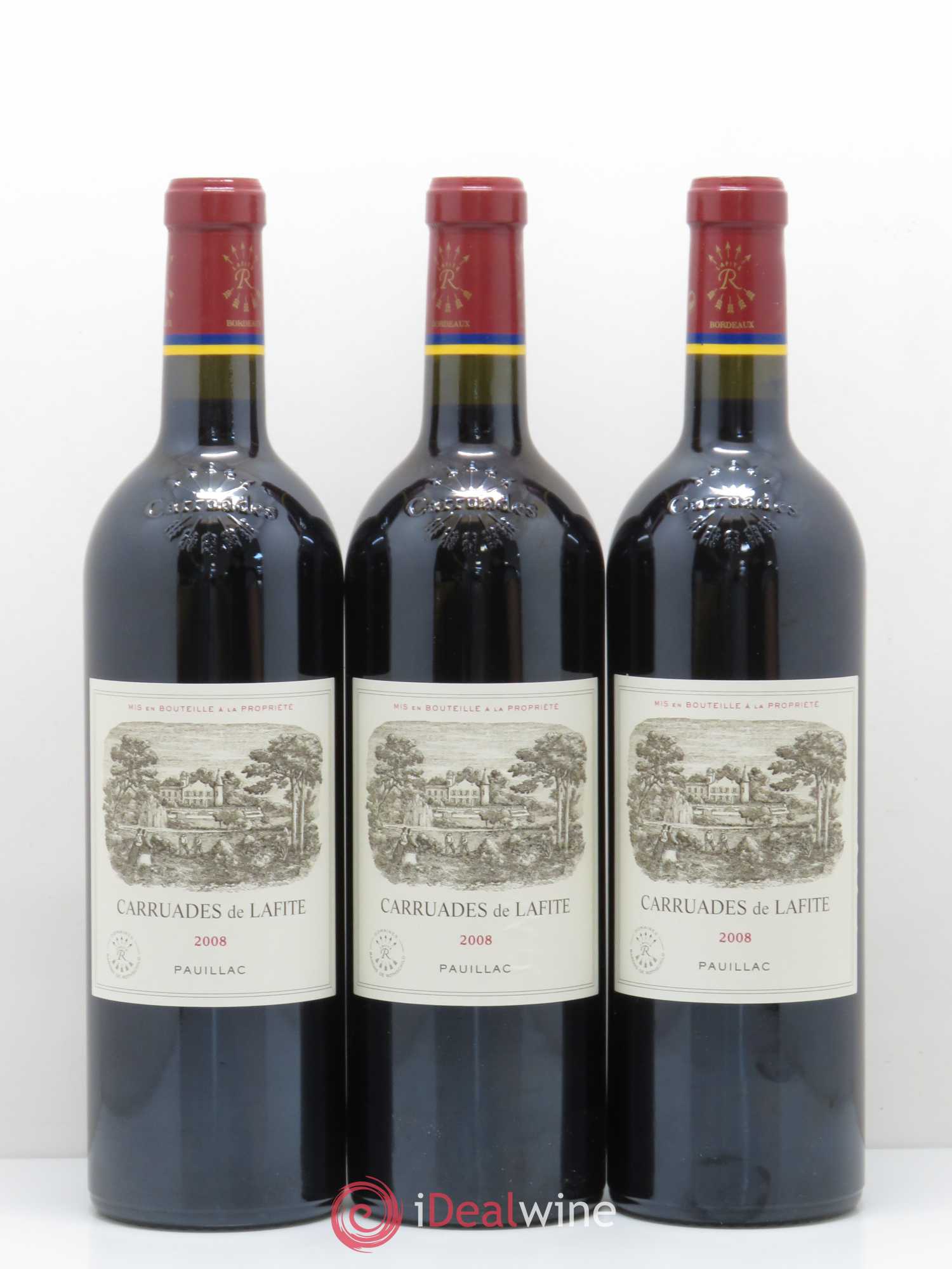 Carruades de Lafite Rothschild Second Vin 2008 - Lot de 6 bouteilles - 2