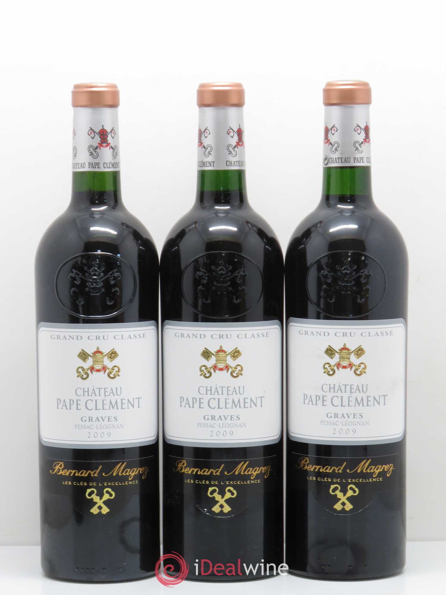 Château Pape Clément Cru Classé de Graves 2009 - Lot de 6 bouteilles - 1