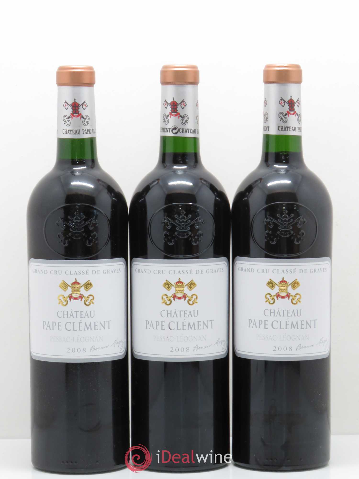 Château Pape Clément Cru Classé de Graves 2008 - Lot de 6 bouteilles - 2