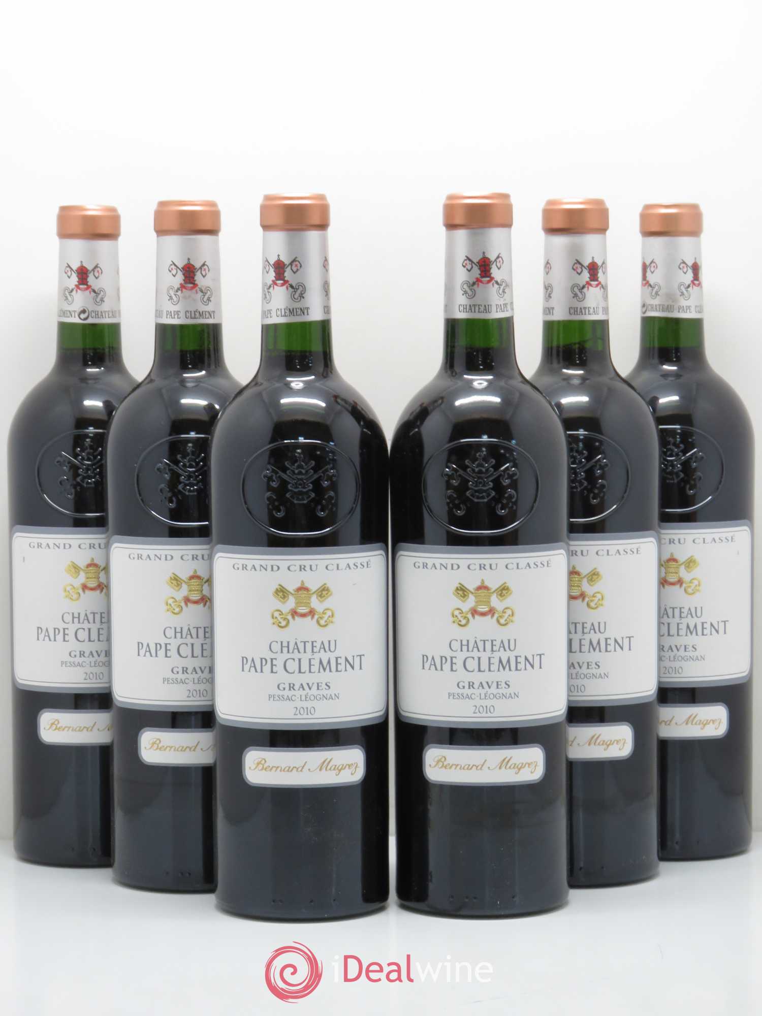 Château Pape Clément Cru Classé de Graves 2010 - Lot de 6 bouteilles - 0