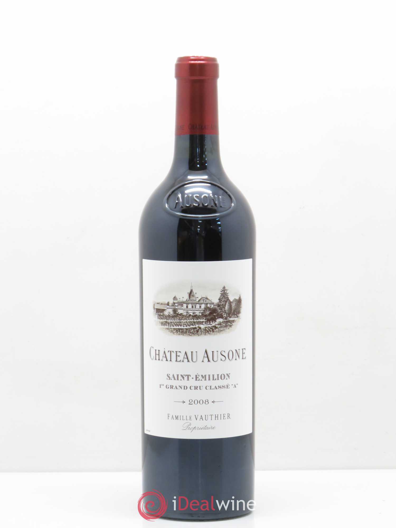 Château Ausone 1er Grand Cru Classé A 2008 - Lot de 1 bouteille - 0