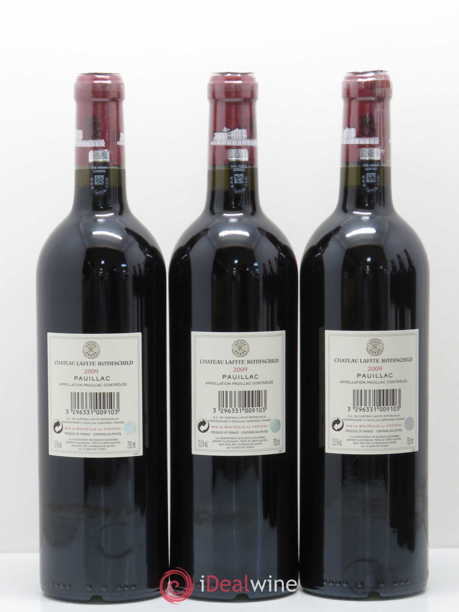 Château Lafite Rothschild 1er Grand Cru Classé 2009 - Lot de 6 bouteilles - 4