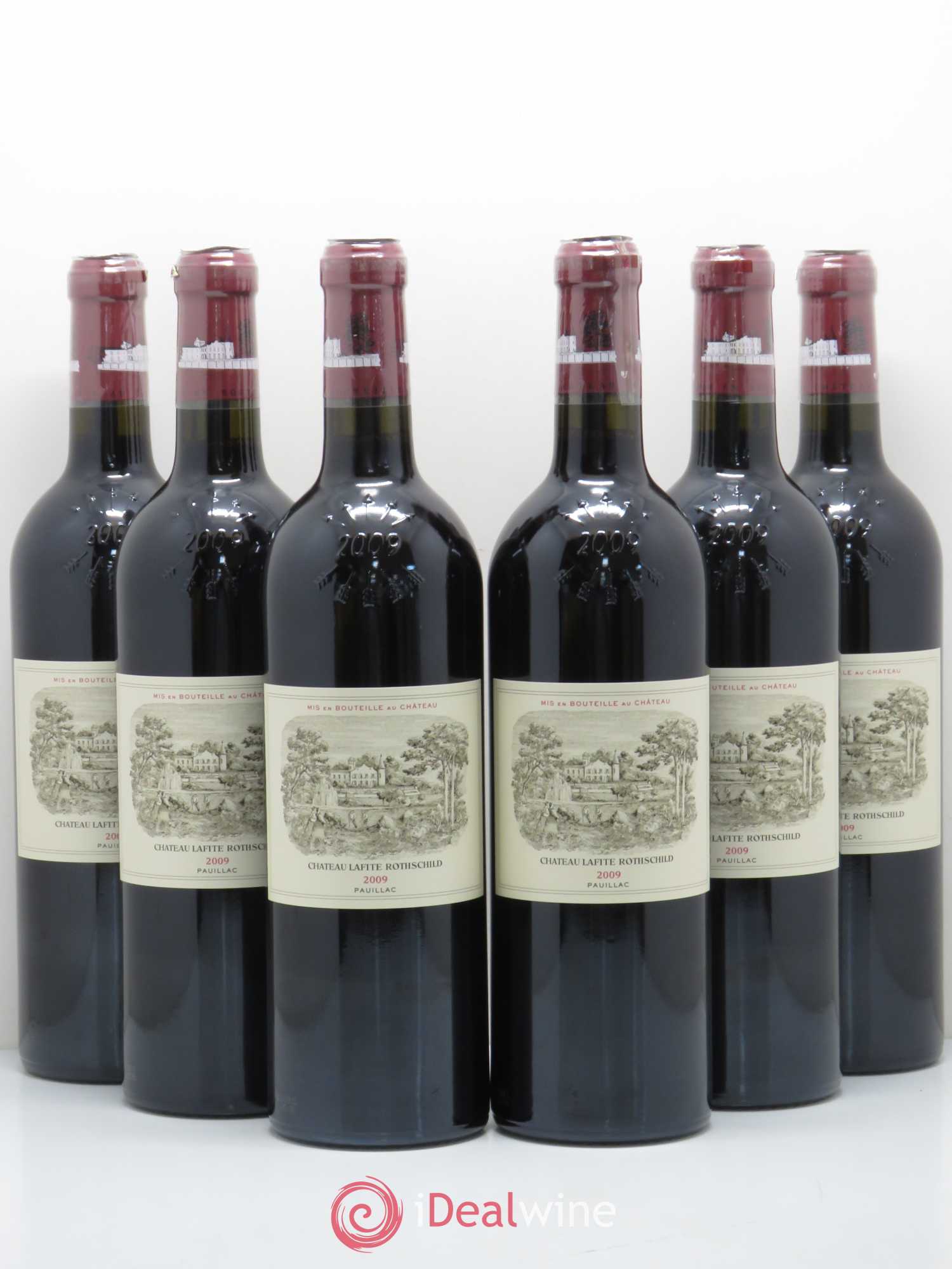 Château Lafite Rothschild 1er Grand Cru Classé 2009 - Lot de 6 bouteilles - 0