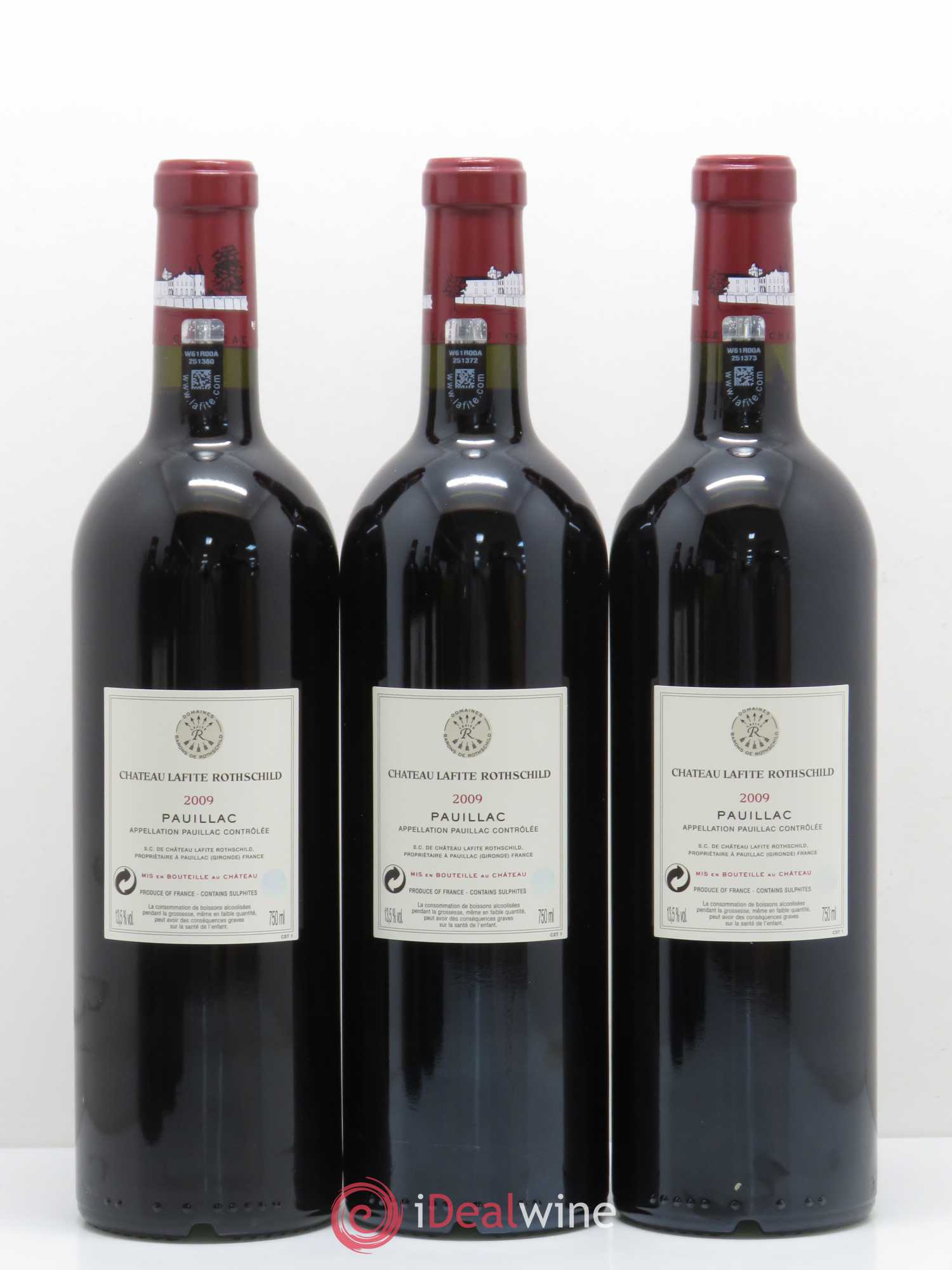 Château Lafite Rothschild 1er Grand Cru Classé 2009 - Lot de 6 bouteilles - 2