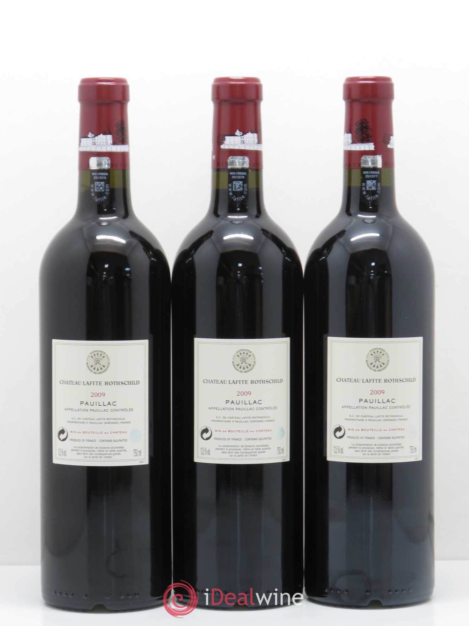 Château Lafite Rothschild 1er Grand Cru Classé 2009 - Lot de 6 bouteilles - 4