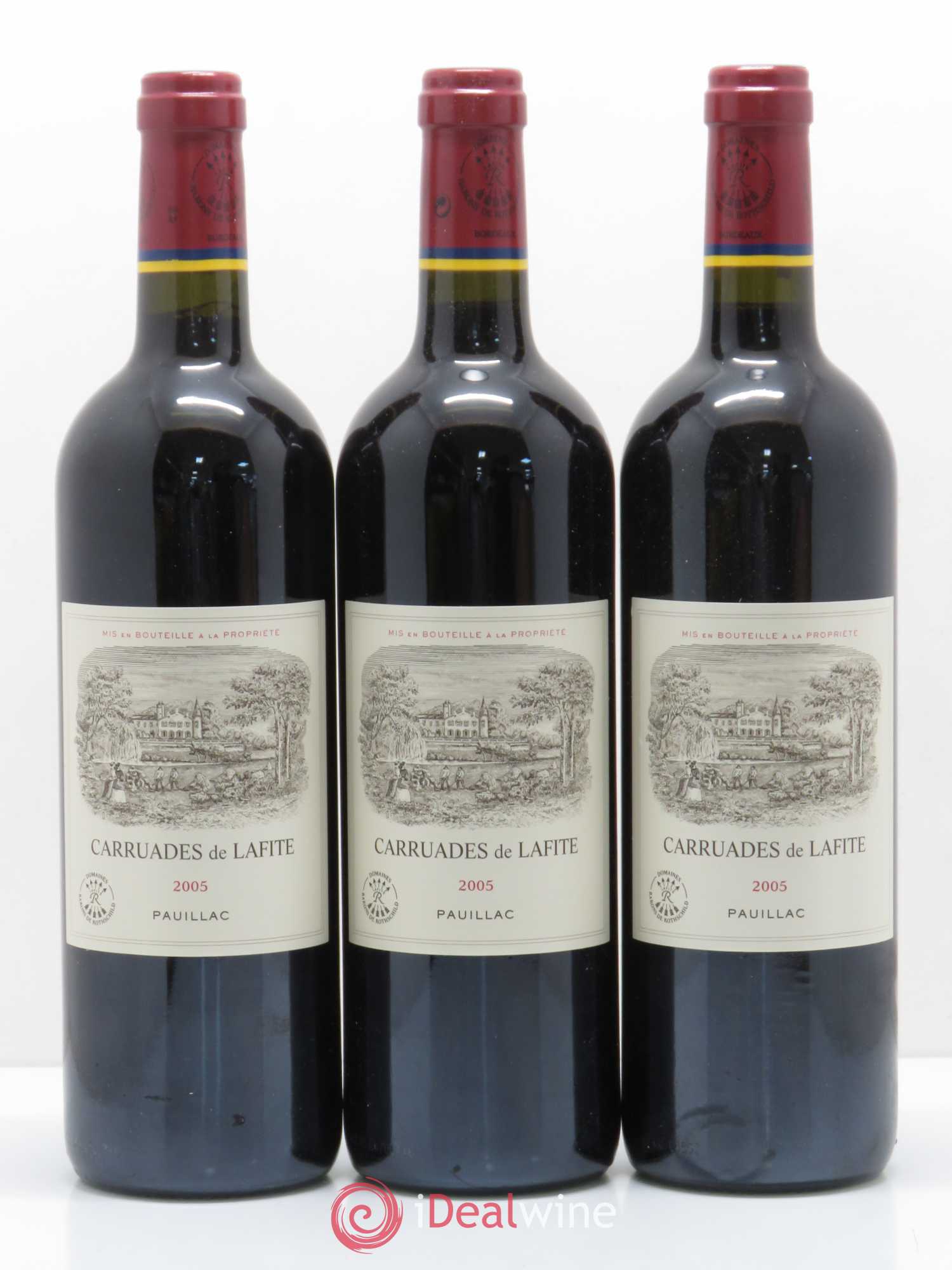 Carruades de Lafite Rothschild Second Vin 2005 - Lot de 12 bouteilles - 1