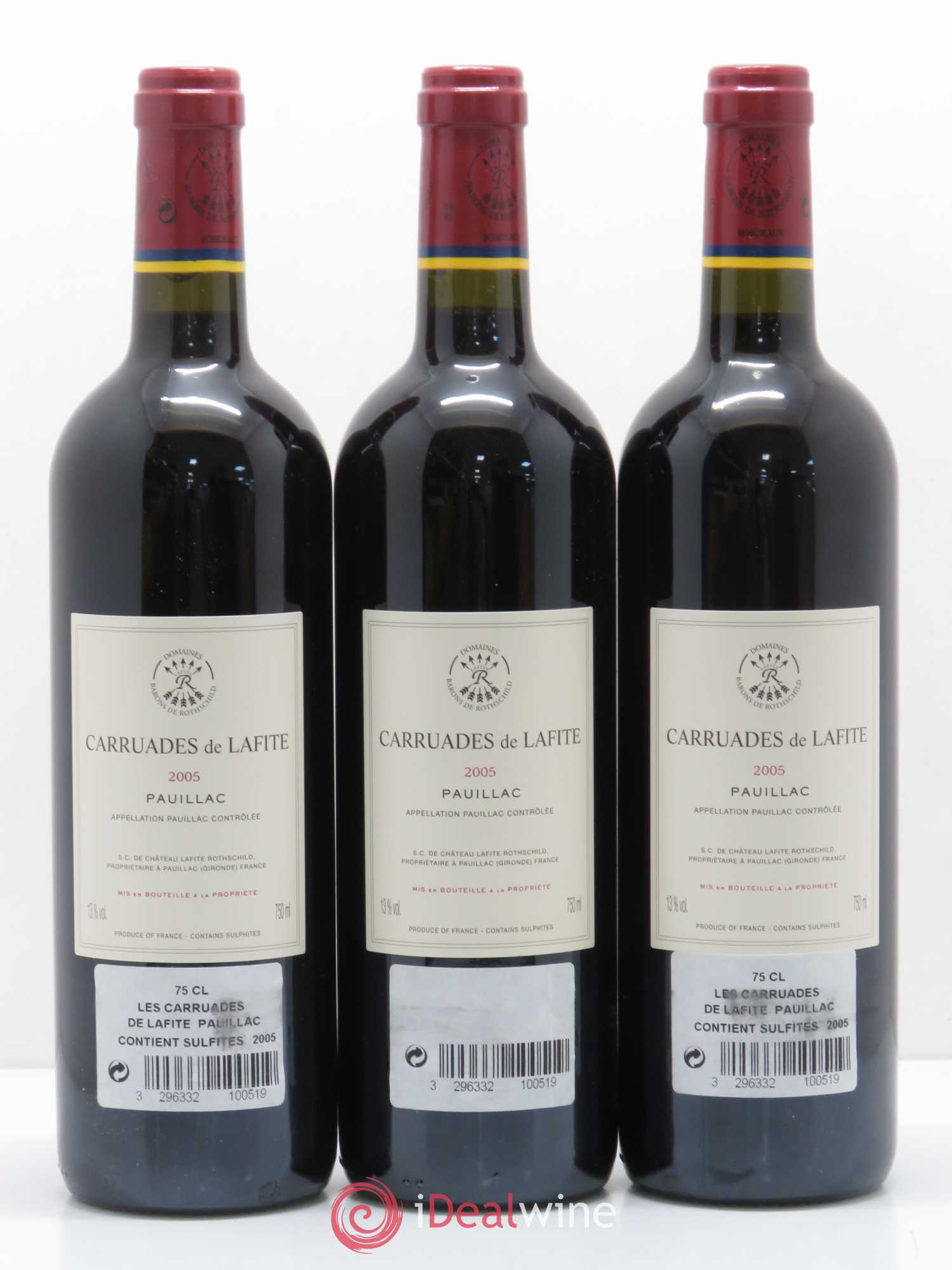 Carruades de Lafite Rothschild Second Vin 2005 - Lot de 12 bouteilles - 2