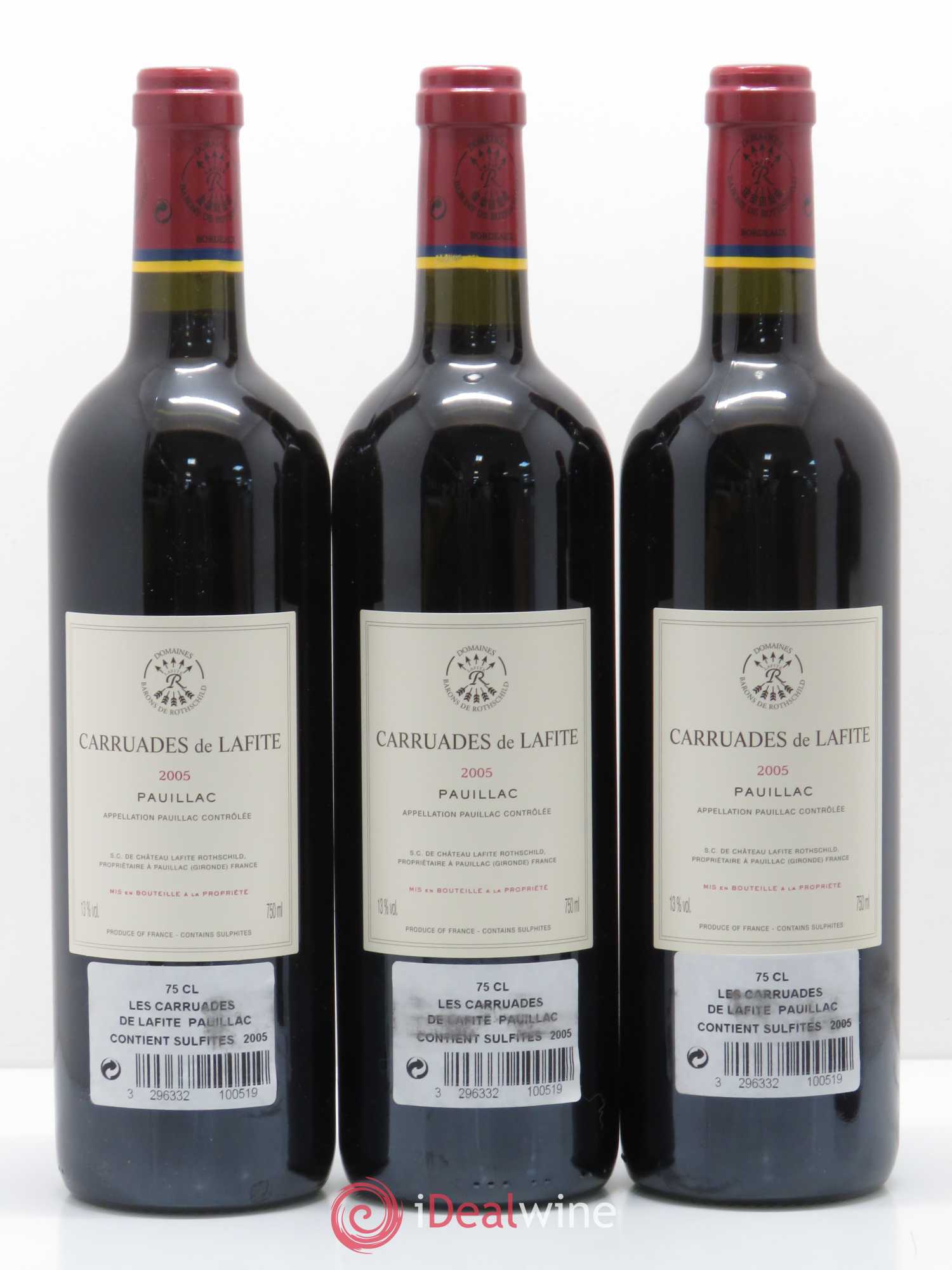 Carruades de Lafite Rothschild Second Vin 2005 - Lot de 12 bouteilles - 4