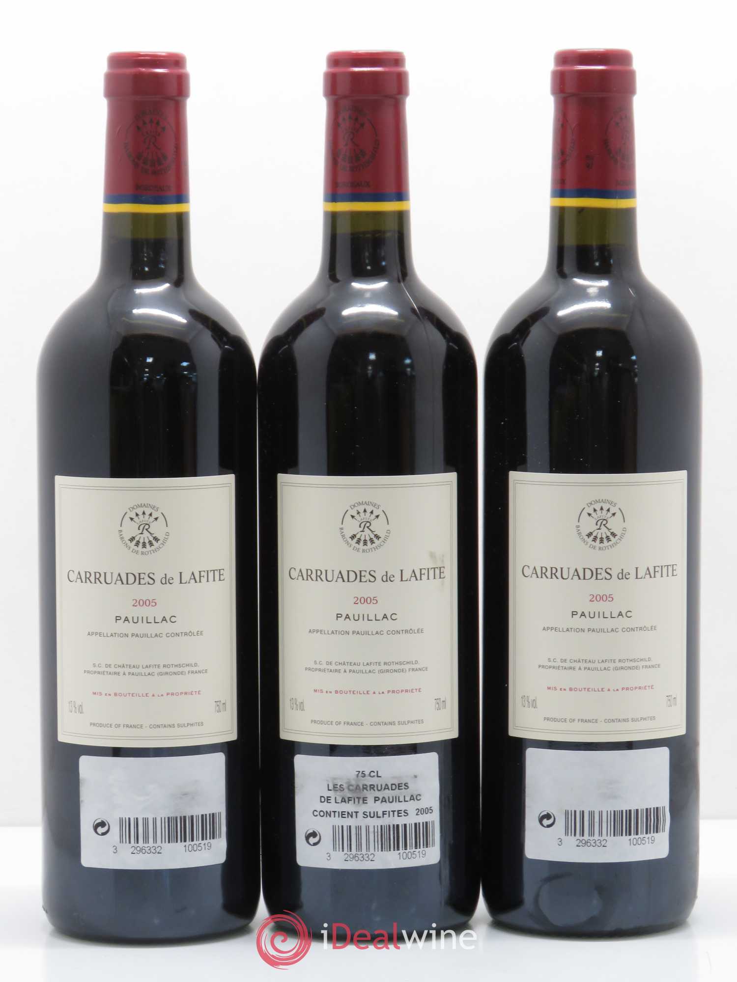 Carruades de Lafite Rothschild Second Vin 2005 - Lot de 12 bouteilles - 8