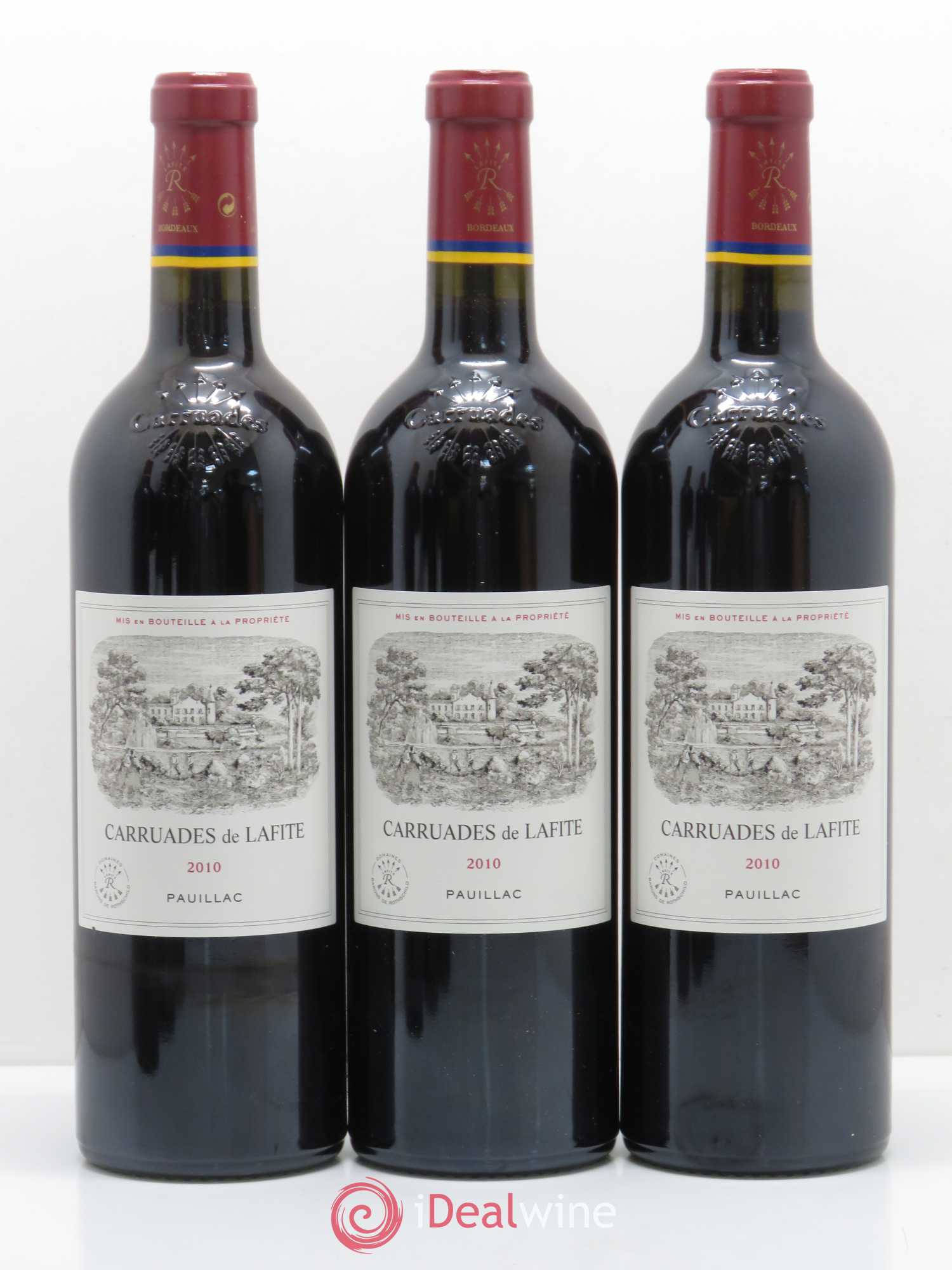 Carruades de Lafite Rothschild Second Vin 2010 - Lot de 6 bouteilles - 1