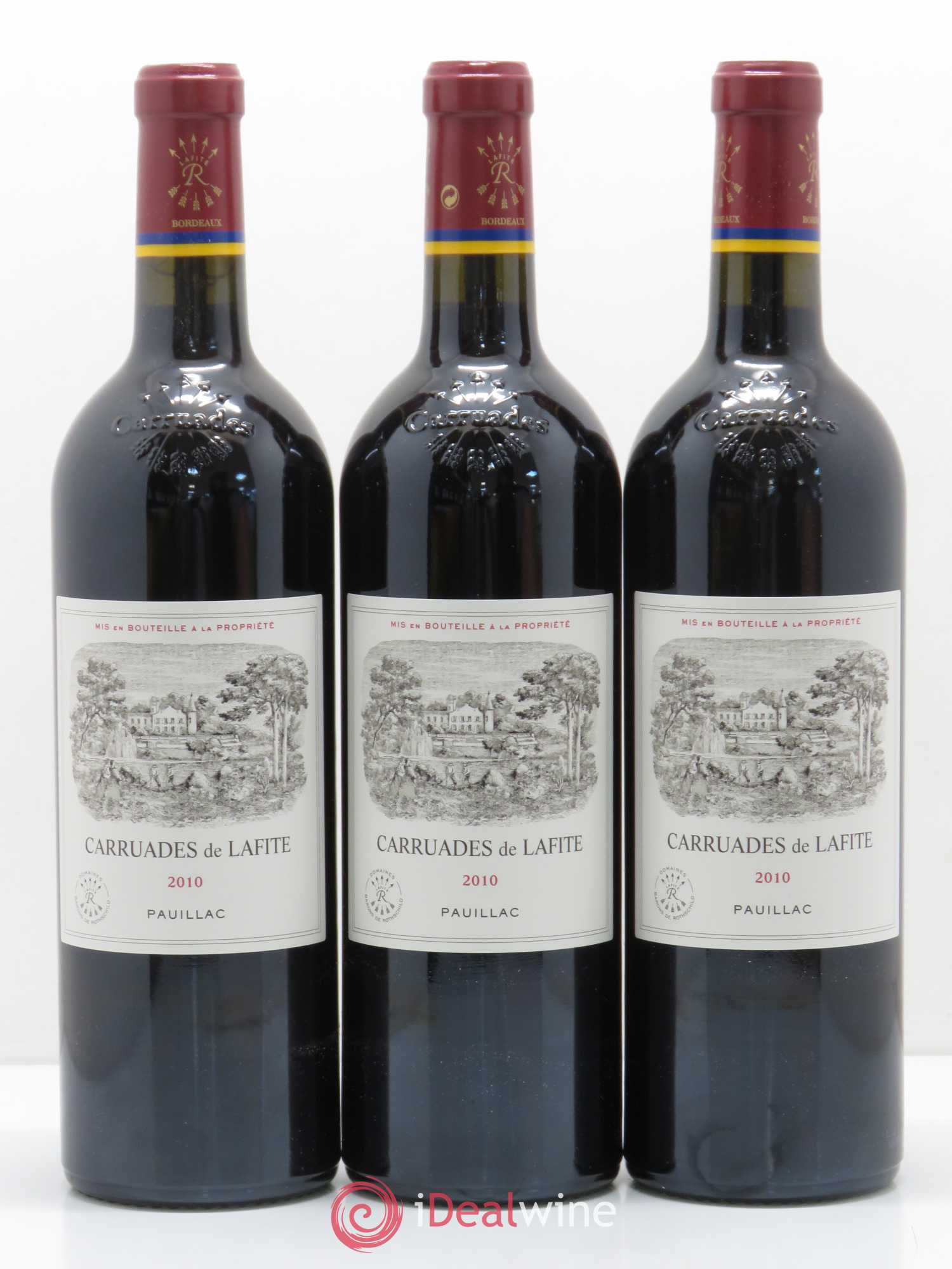 Carruades de Lafite Rothschild Second Vin 2010 - Lot de 12 bouteilles - 1