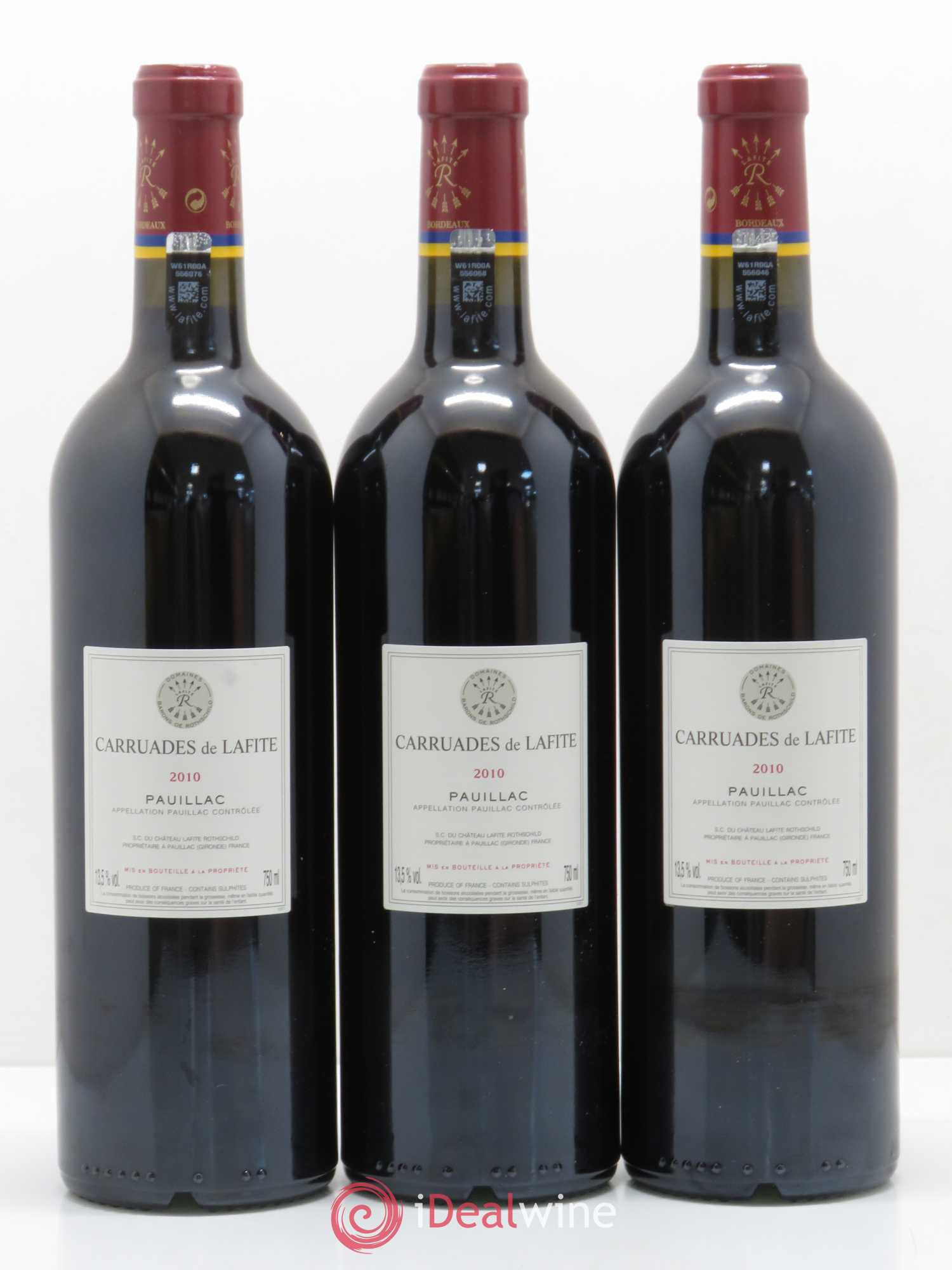 Carruades de Lafite Rothschild Second Vin 2010 - Lot de 12 bouteilles - 2
