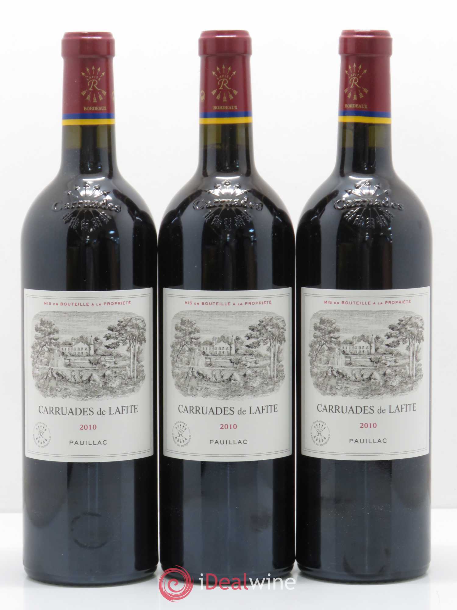 Carruades de Lafite Rothschild Second Vin 2010 - Lot de 12 bouteilles - 5