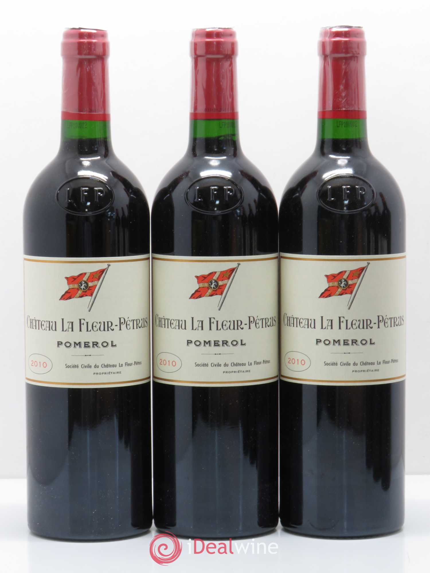 Château la Fleur Petrus 2010 - Lotto di 6 bottiglie - 3